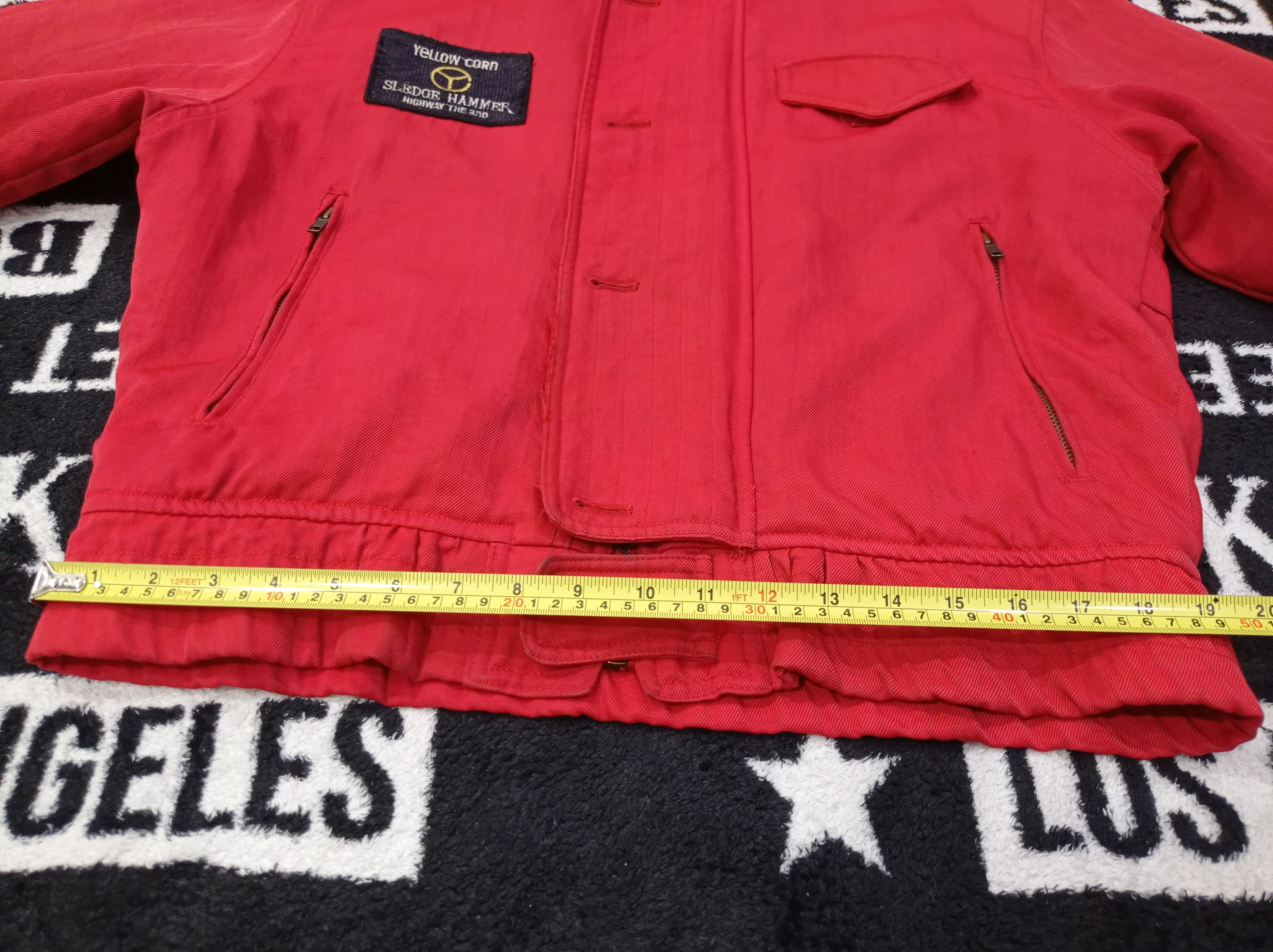 YELLOW CORN Vintage 90s Yellowcorn Jacket Racing Big Logo Size US L / EU 52-54 / 3 - 13 Thumbnail