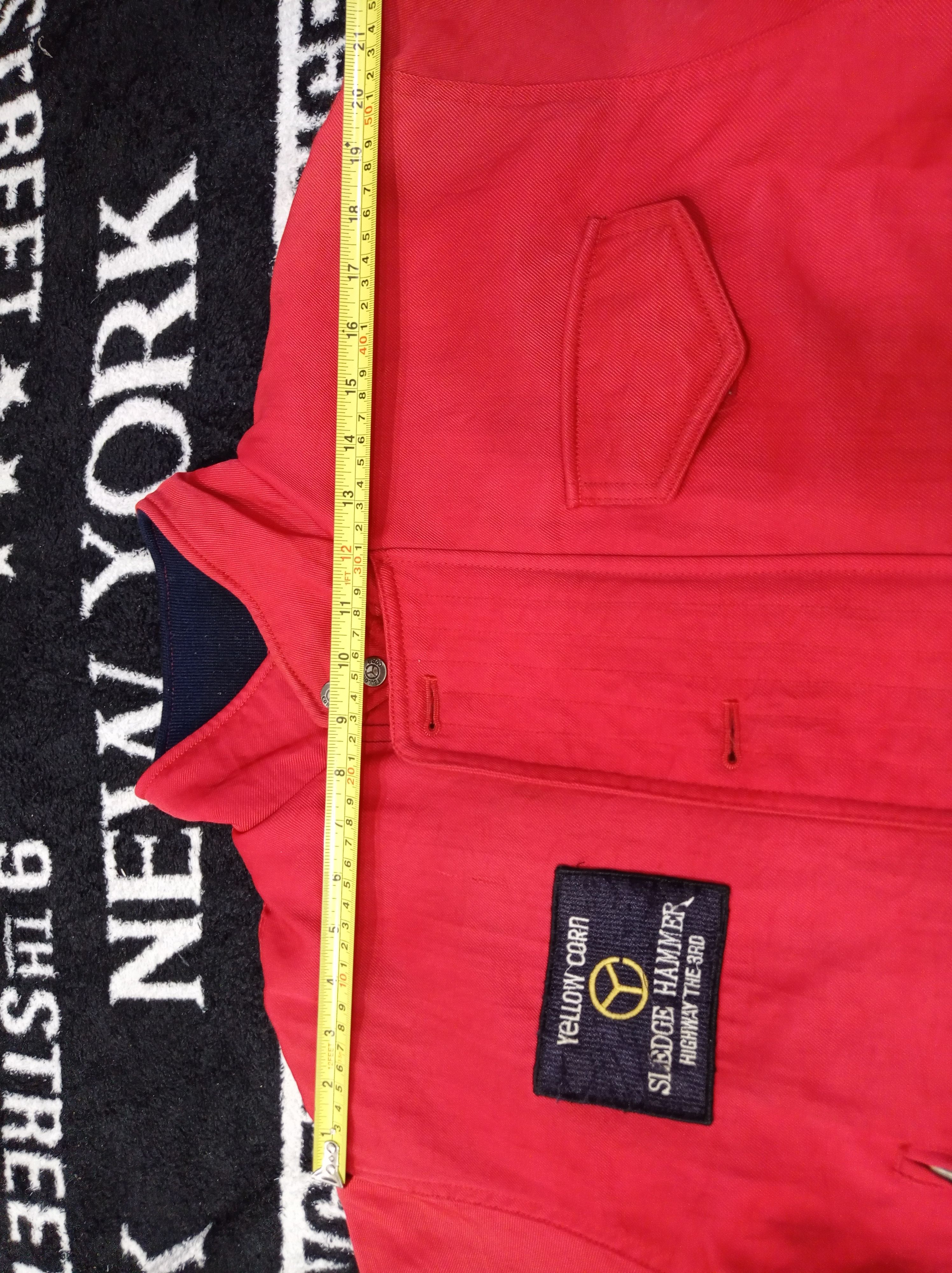 YELLOW CORN Vintage 90s Yellowcorn Jacket Racing Big Logo Size US L / EU 52-54 / 3 - 11 Thumbnail