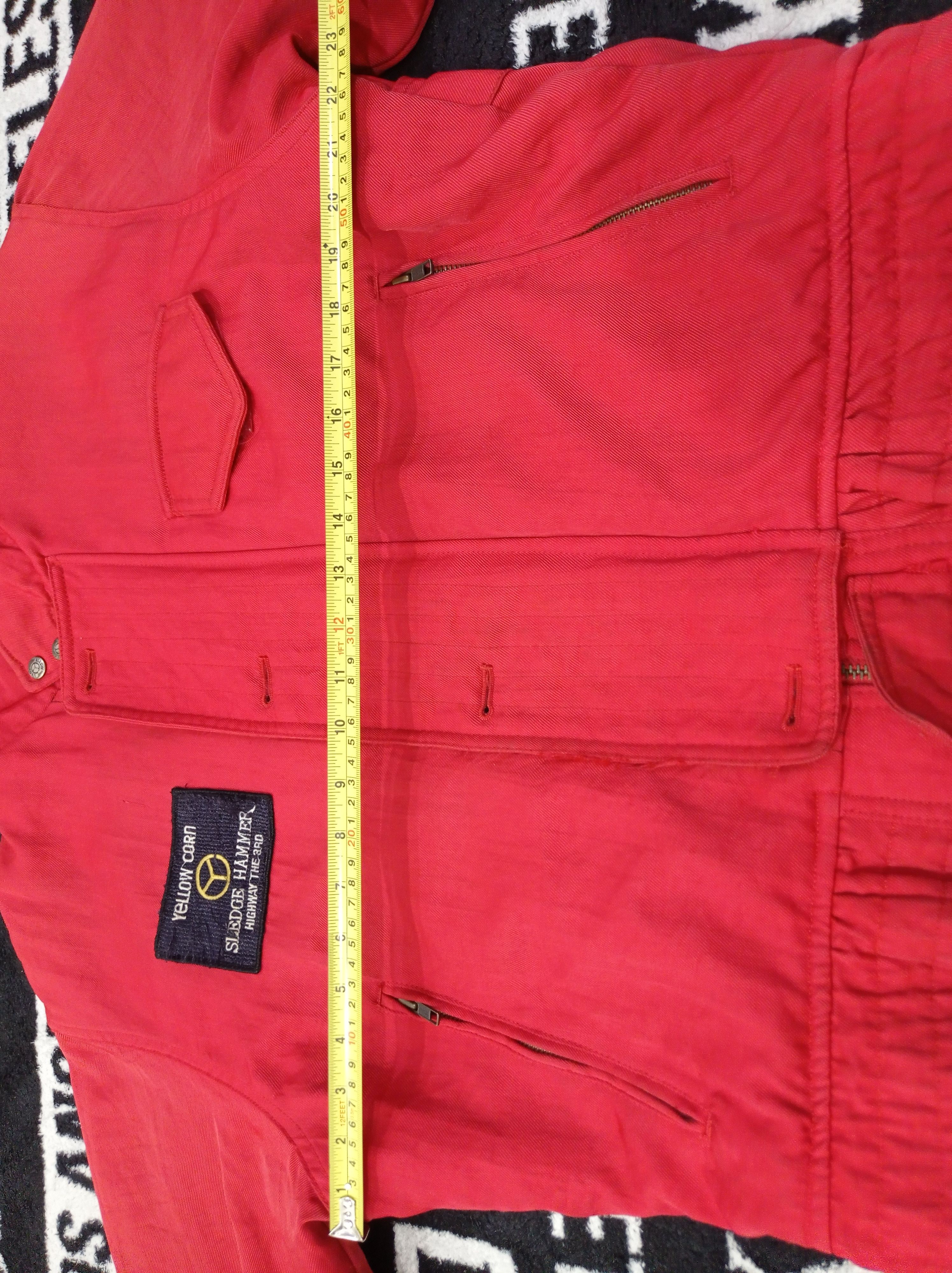 YELLOW CORN Vintage 90s Yellowcorn Jacket Racing Big Logo Size US L / EU 52-54 / 3 - 12 Thumbnail