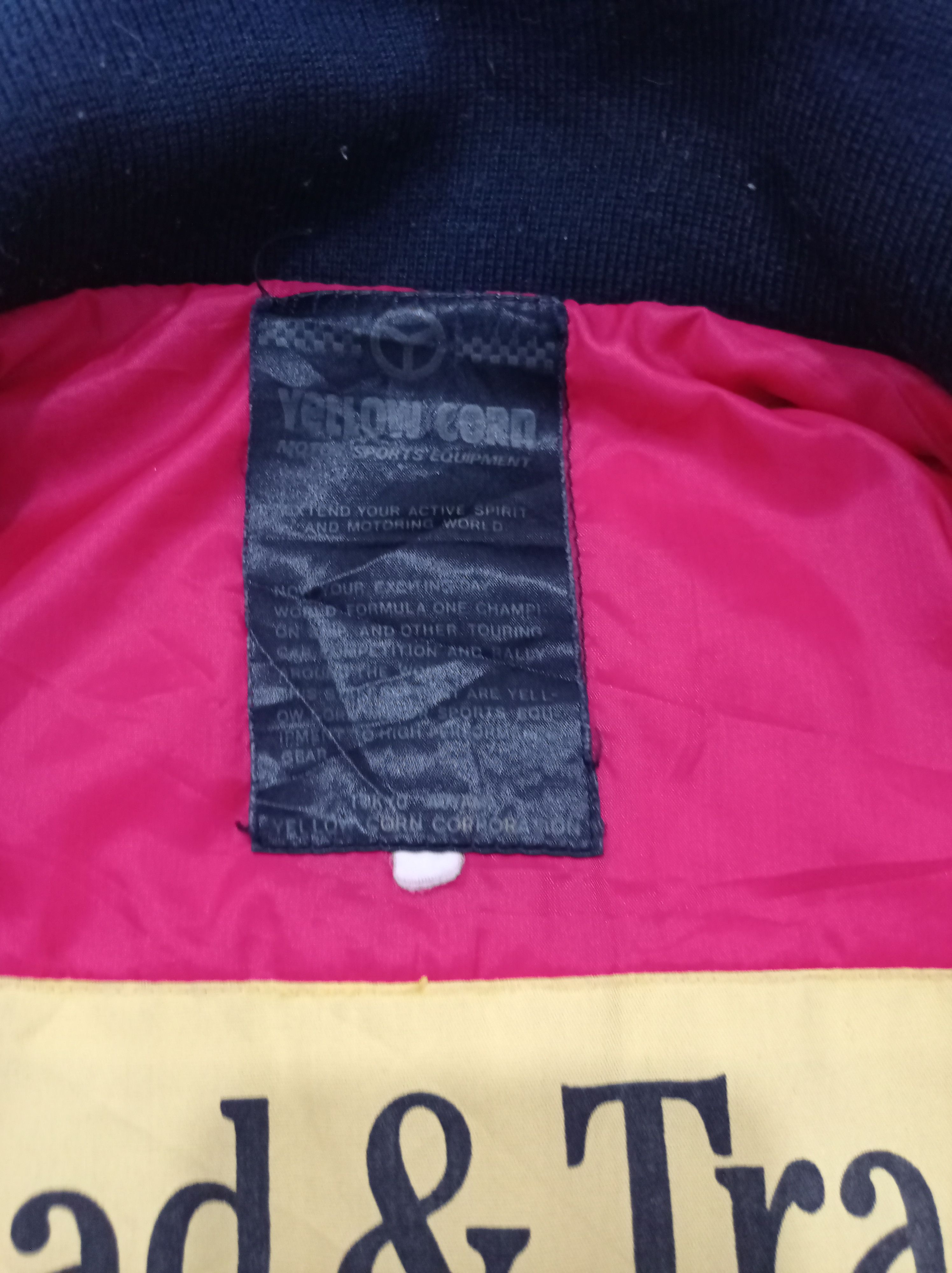 YELLOW CORN Vintage 90s Yellowcorn Jacket Racing Big Logo Size US L / EU 52-54 / 3 - 9 Thumbnail