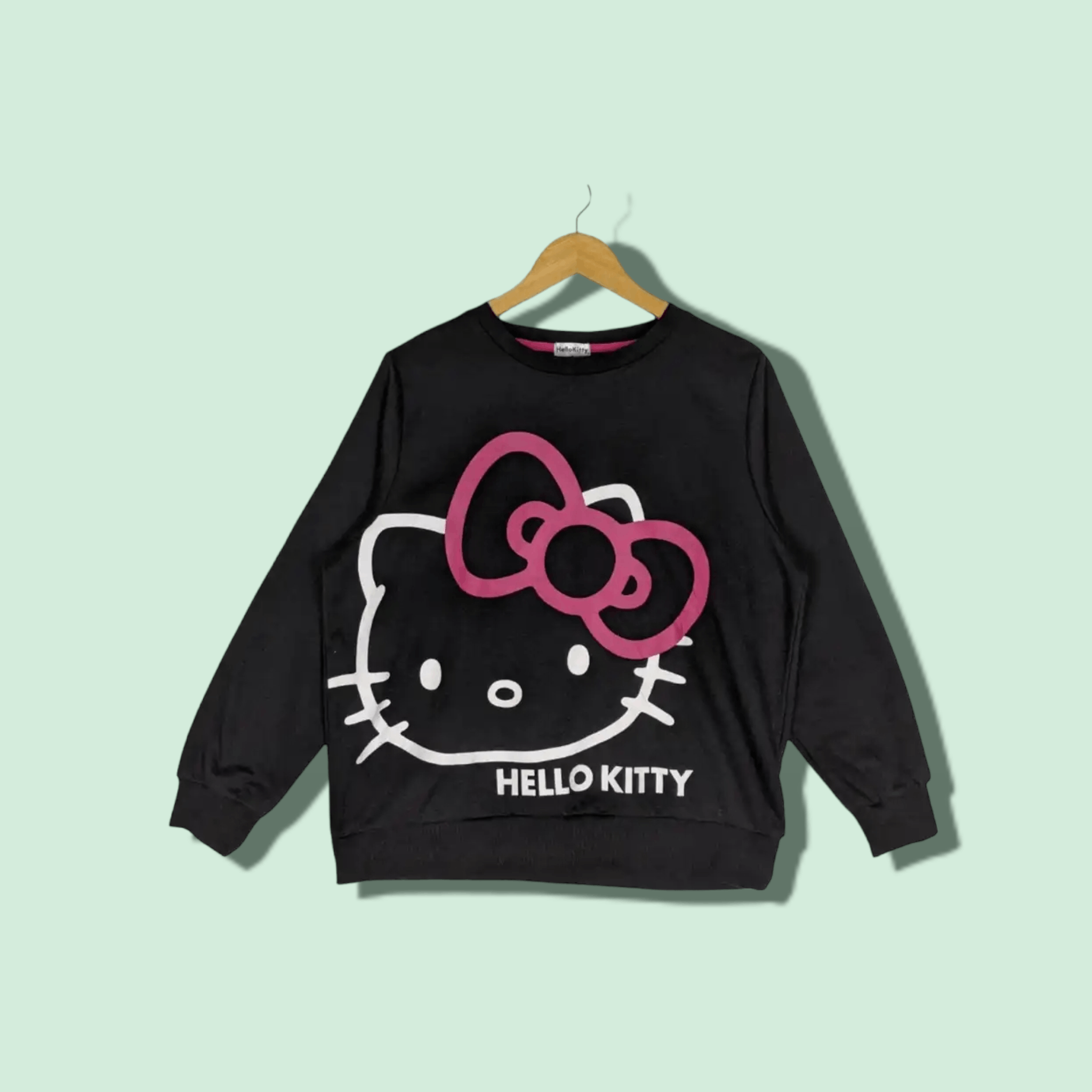 Japanese Brand HELLO KITTY Jumper Sweatshirt Size XL / US 12-14 / IT 48-50 - 1 Thumbnail