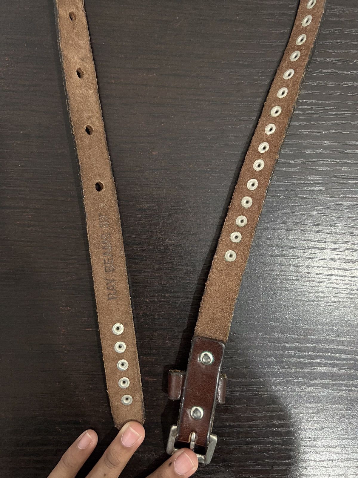 Beams Plus Ray Beams Seditionaries Leather Belt Size ONE SIZE - 12 Thumbnail