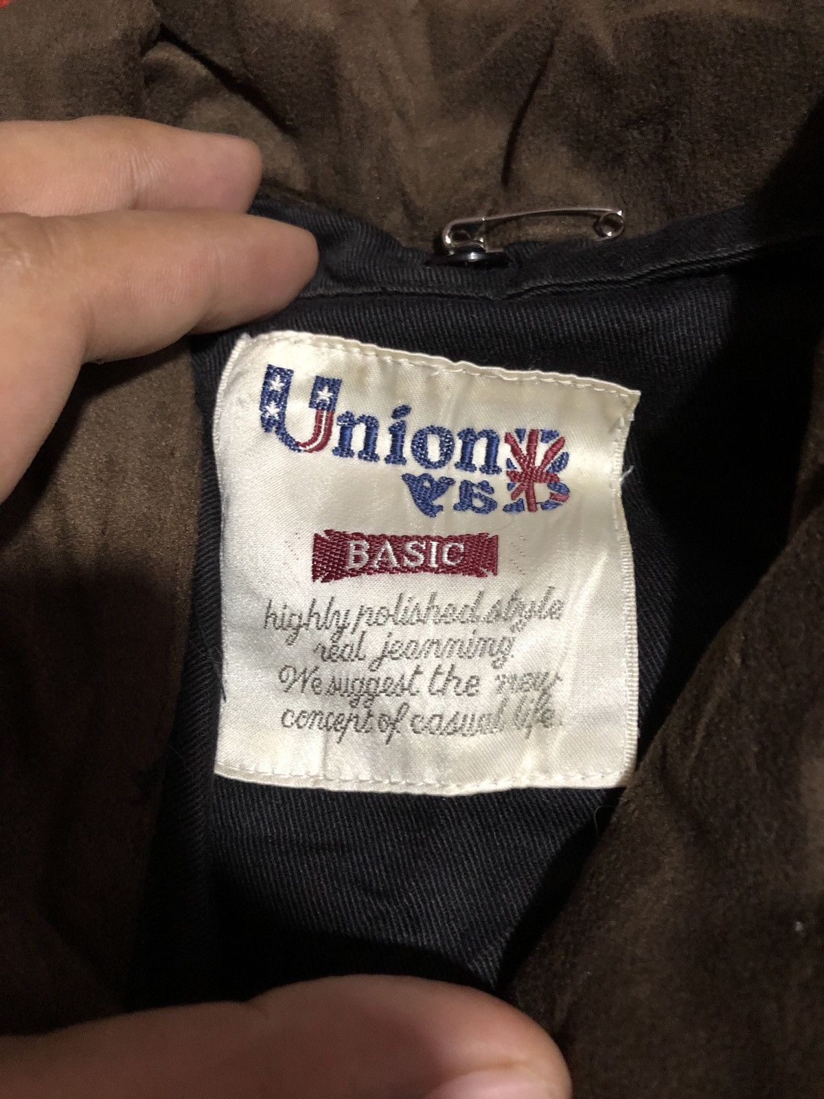 Vintage UNION BAYS SUPER BOMBER JACKET VINTAGE DESIGN Size US L / EU 52-54 / 3 - 8 Thumbnail