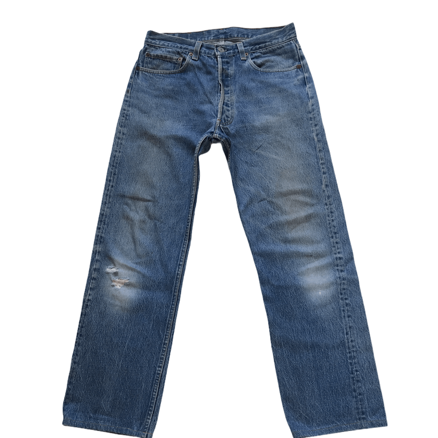 Levi's × Levi's Vintage Clothing × Vintage Vintage Distressed Levis 501 Stright Cut Size US 32 / EU 48 - 1 Thumbnail