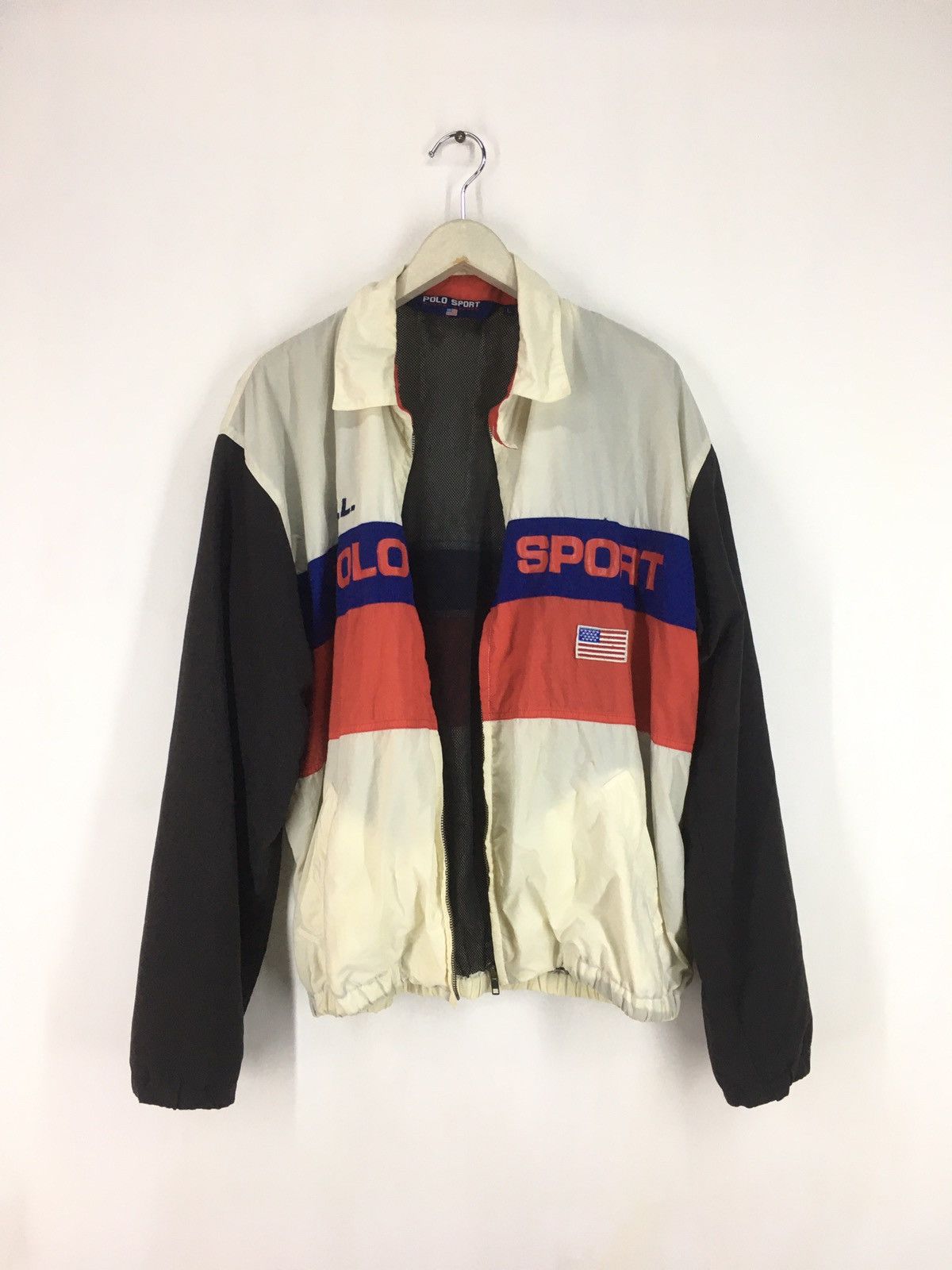 Polo Ralph Lauren Polo Sport by Ralph Lauren USA flag colour zip up jacket Size US L / EU 52-54 / 3 - 3 Thumbnail