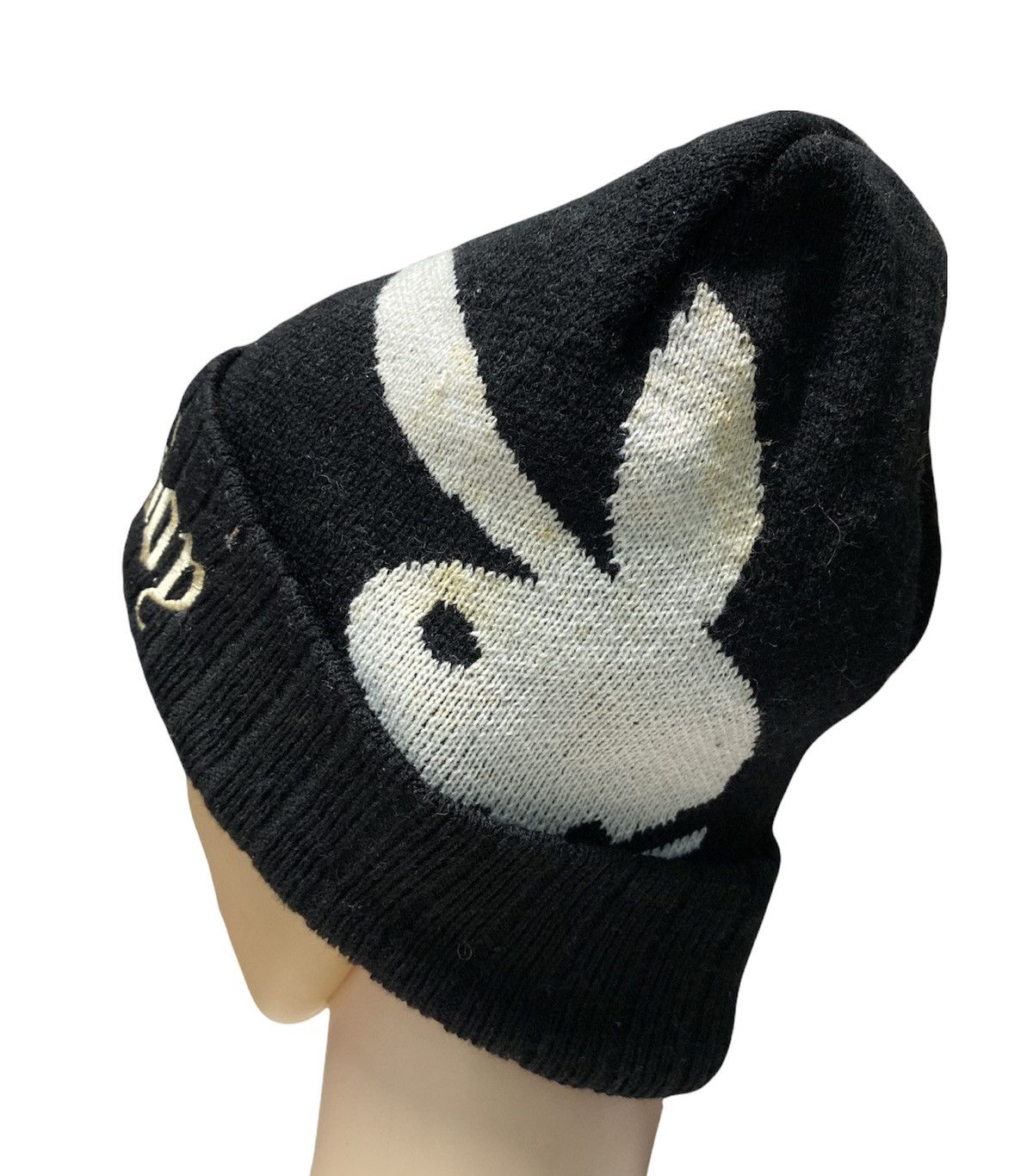 Playboy × Vintage PLAYBOY BIG LOGO BEANIE/SNOW CAP Size ONE SIZE - 2 Thumbnail