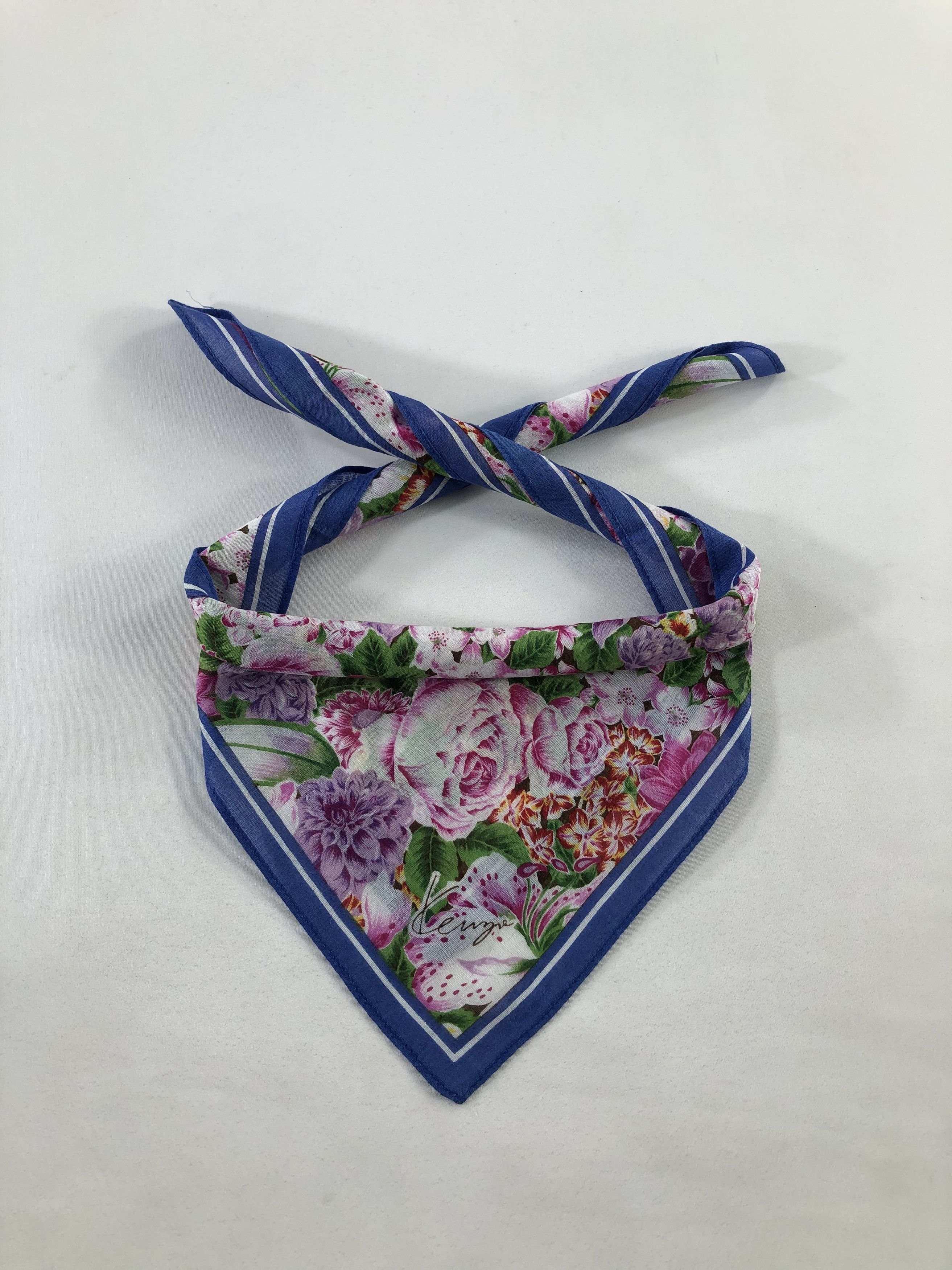 Kenzo Handkerchief / Bandana / Neckerchief / Babushka