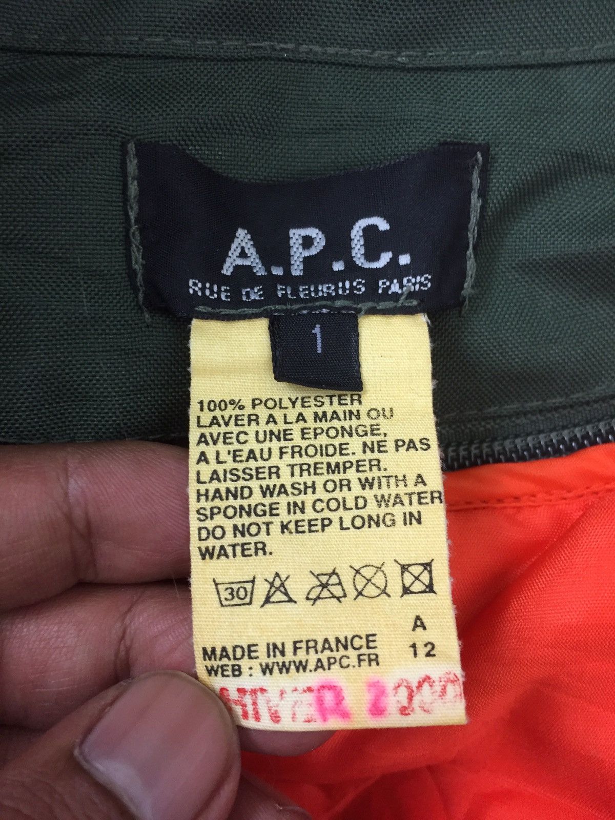 A.P.C. A.P.C winter jacket hiver 2000 Size US XL / EU 56 / 4 - 6 Thumbnail