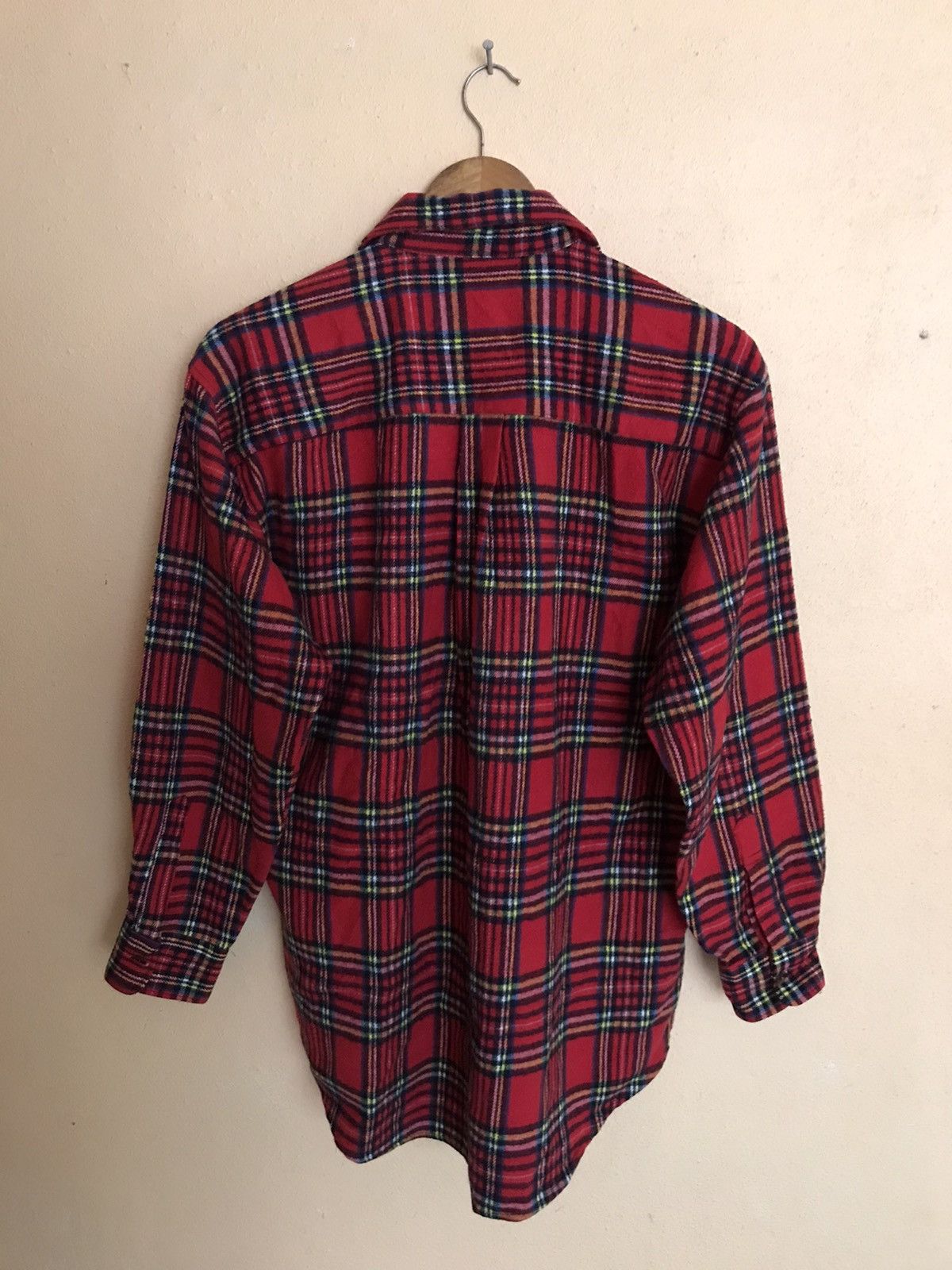Flannel × Japanese Brand × Vintage VINTAGE BROUGHAM FLANNEL NICE DESIGN LIKE WOOL Size US L / EU 52-54 / 3 - 5 Thumbnail
