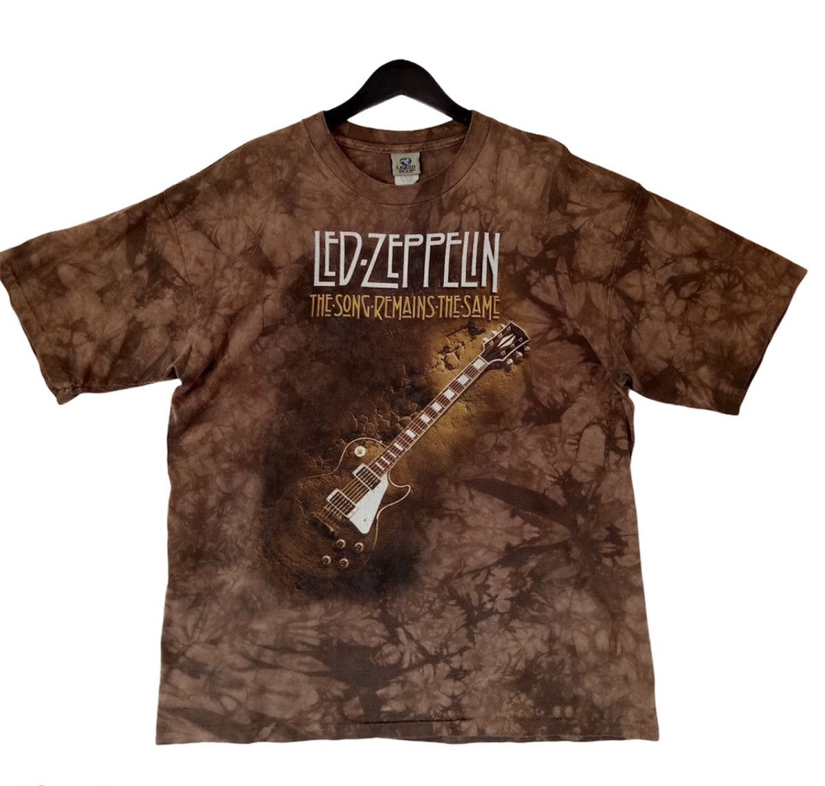 Band Tees × Led Zeppelin VINTAGE LED ZEPPELIN tie dye grunge tee t-shirt Size US XL / EU 56 / 4 - 1 Thumbnail