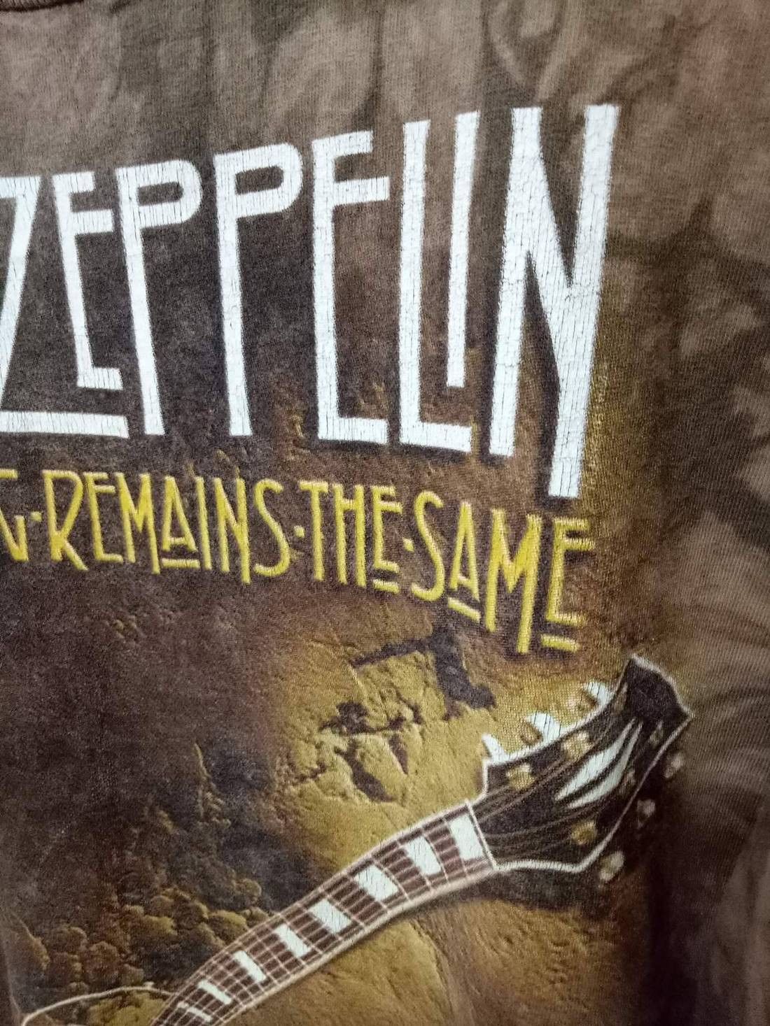 Band Tees × Led Zeppelin VINTAGE LED ZEPPELIN tie dye grunge tee t-shirt Size US XL / EU 56 / 4 - 3 Thumbnail