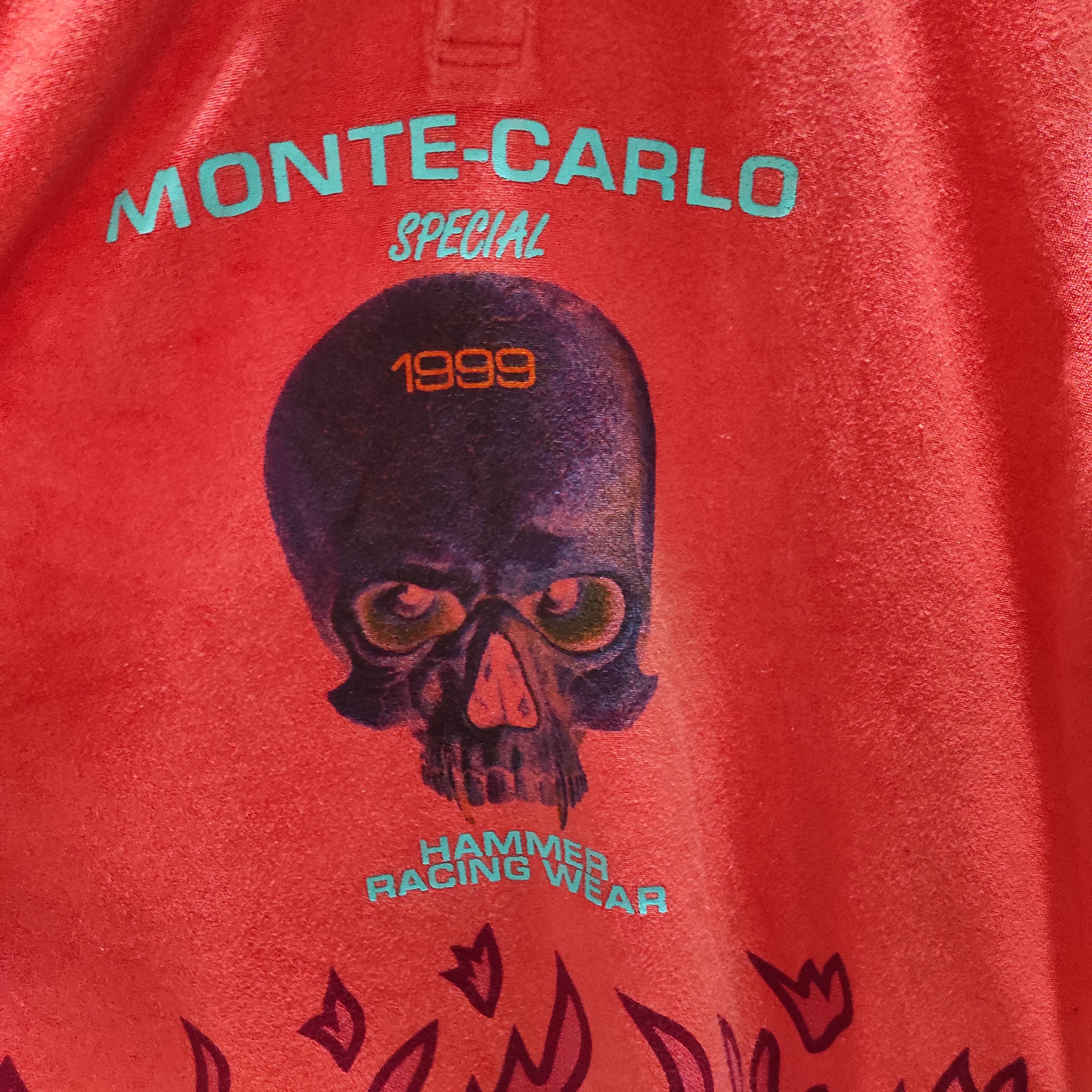 Sports Specialties 1999 Hammer Racing Wear Monte Carlo special Skull Polo Shirt Size US L / EU 52-54 / 3 - 5 Thumbnail