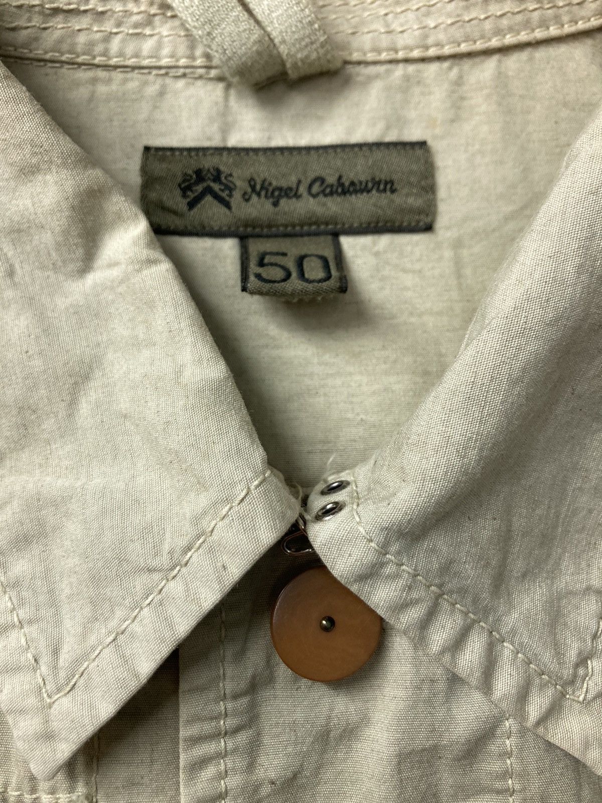 Nigel Cabourn VINTAGE NIGEL CABOURN BUTTON UP SHIRTS Size US L / EU 52-54 / 3 - 6 Thumbnail