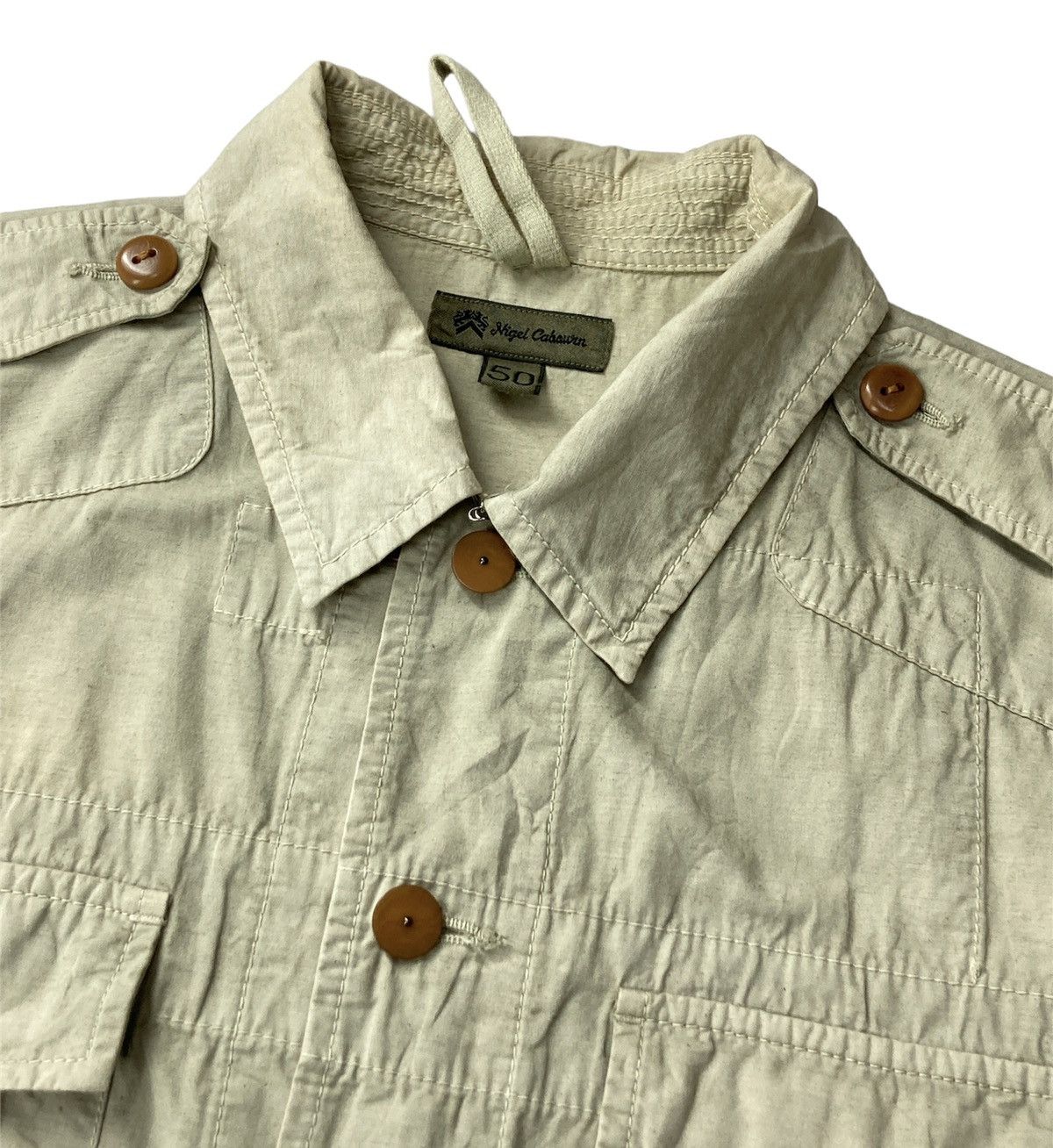 Nigel Cabourn VINTAGE NIGEL CABOURN BUTTON UP SHIRTS Size US L / EU 52-54 / 3 - 3 Thumbnail