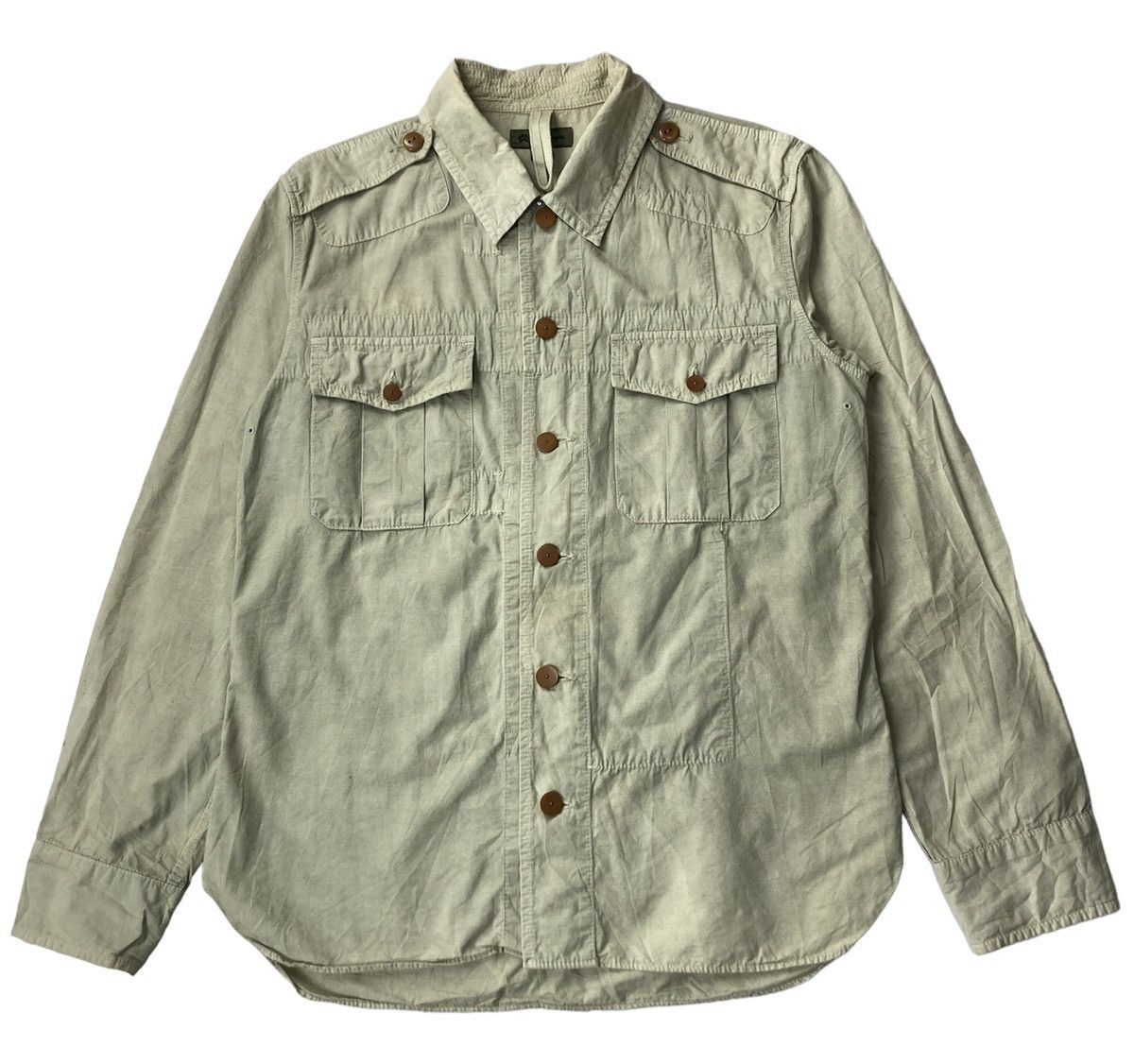 Nigel Cabourn VINTAGE NIGEL CABOURN BUTTON UP SHIRTS Size US L / EU 52-54 / 3 - 1 Thumbnail