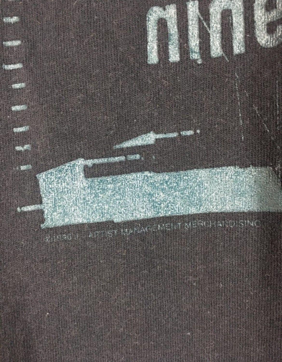 Band Tees Vintage 90s NIN nine inch nails Nothing band t shirt Size US L / EU 52-54 / 3 - 6 Thumbnail