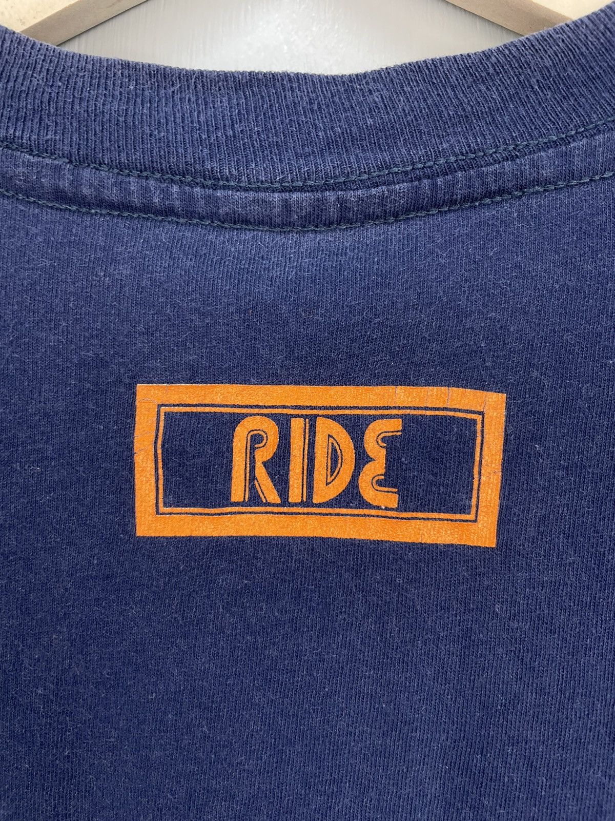 Band Tees Vintage 90s Ride Birdmania britpop band t shirt Size US XL / EU 56 / 4 - 5 Thumbnail