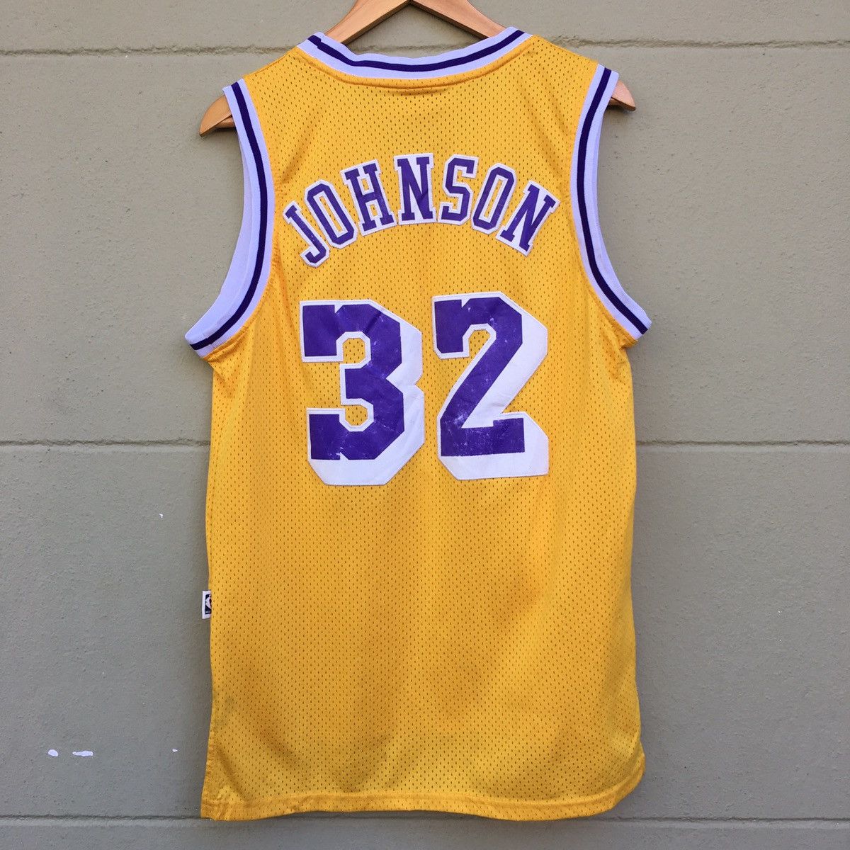 Adidas × NBA × Vintage MAGIC JOHNSON JERSEY Size US M / EU 48-50 / 2 - 3 Thumbnail