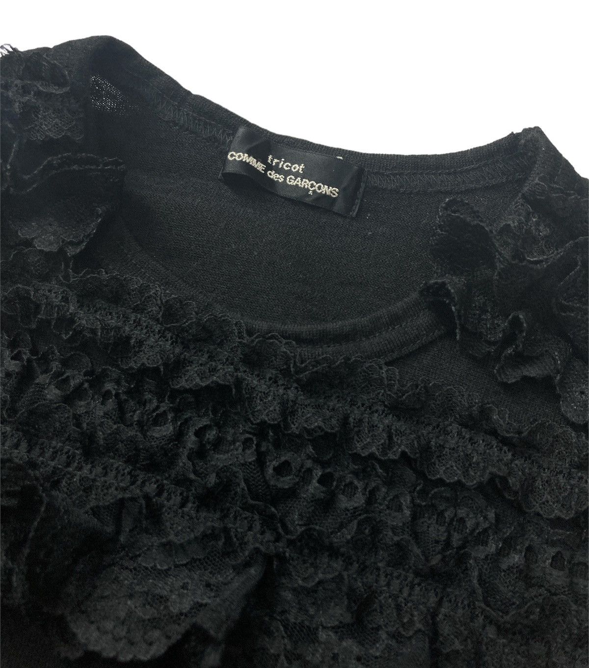 Comme des Garcons CDG TRICOT LACE SHIRTS Size XS / US 0-2 / IT 36-38 - 5 Thumbnail