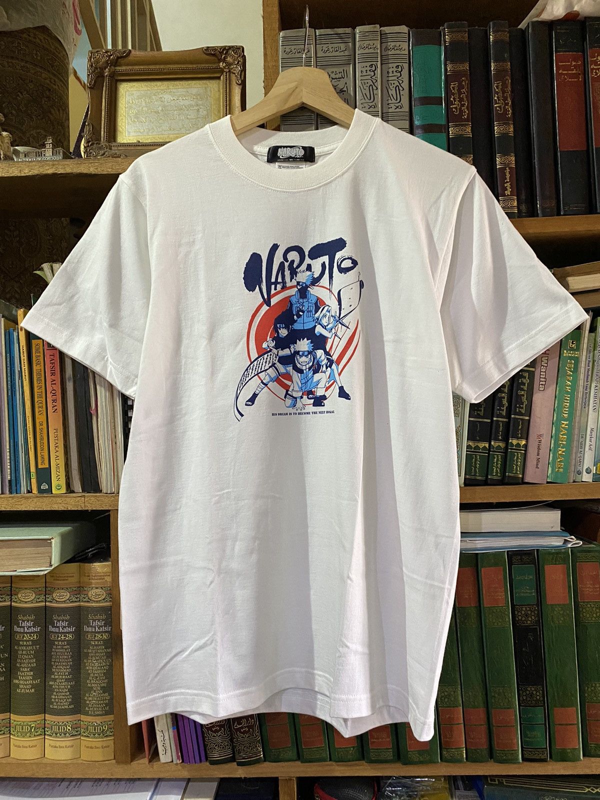 Anime (NOS) Vintage Naruto Team 7 Bandai Anime Manga Shirt Size US M / EU 48-50 / 2 - 2 Thumbnail