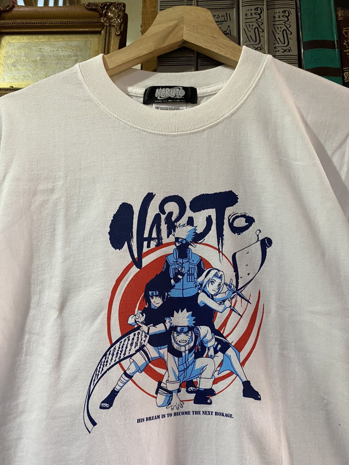 (NOS) Vintage Naruto Team 7 Bandai Anime Manga Shirt