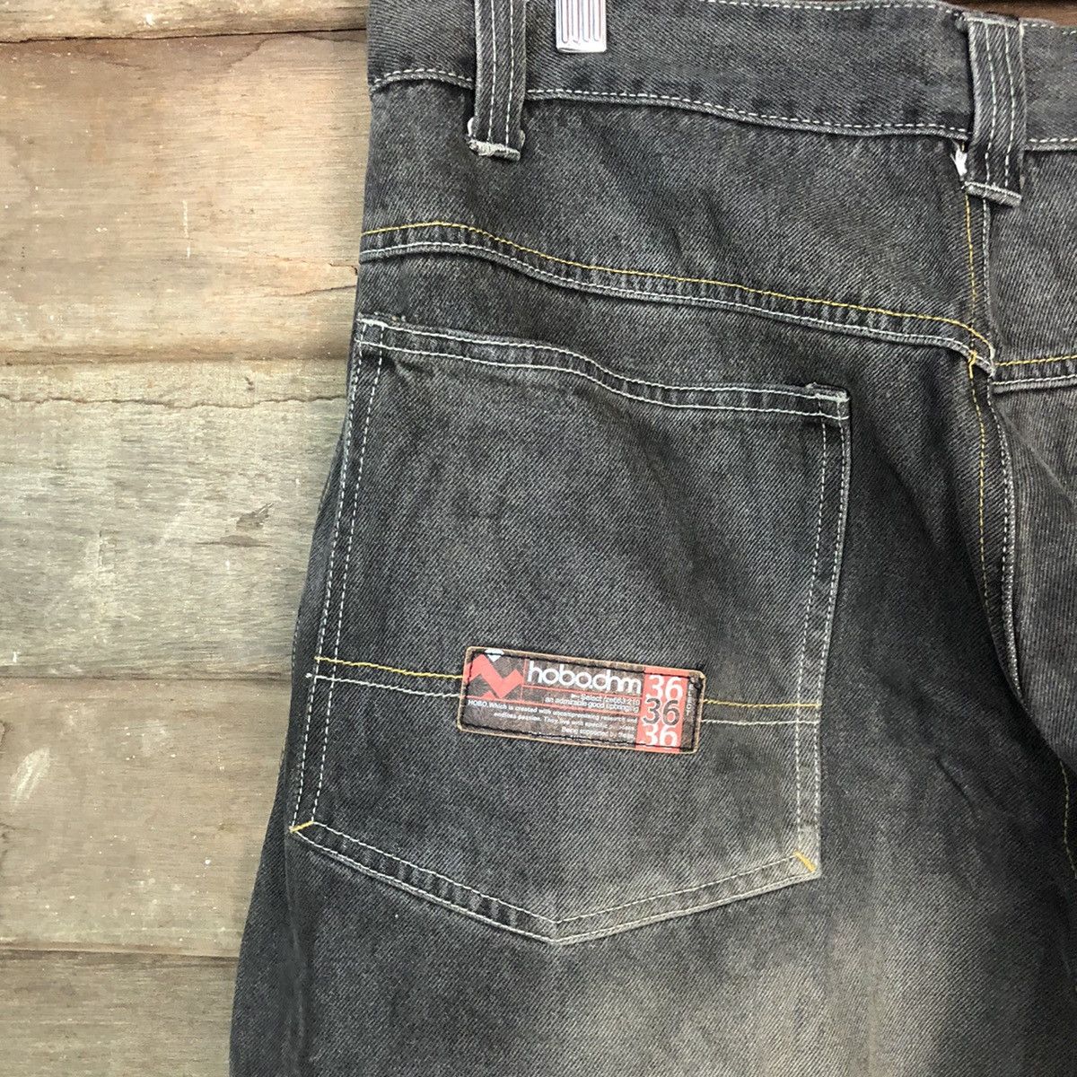 Chance The Rapper DL Hobo Denim Baggie hip hop Multipocket Pants #1503 Size US 33 - 12 Thumbnail