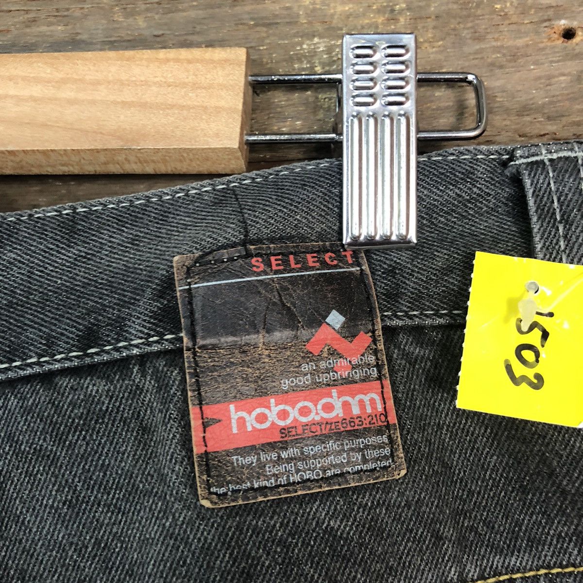 Chance The Rapper DL Hobo Denim Baggie hip hop Multipocket Pants #1503 Size US 33 - 16 Thumbnail