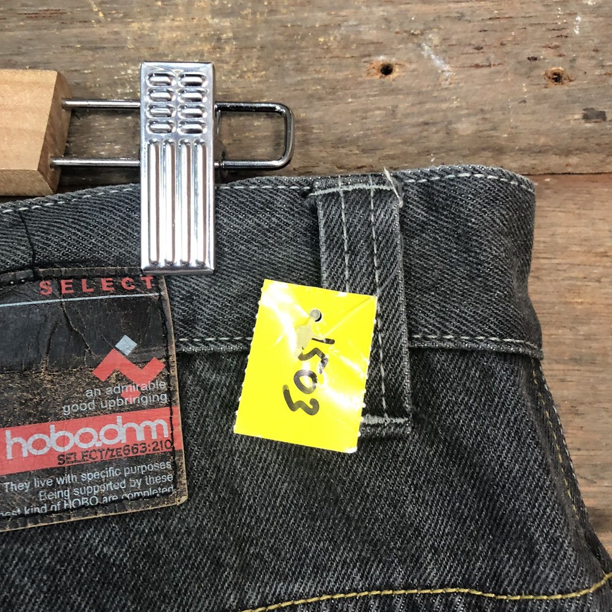 Chance The Rapper DL Hobo Denim Baggie hip hop Multipocket Pants #1503 Size US 33 - 17 Thumbnail