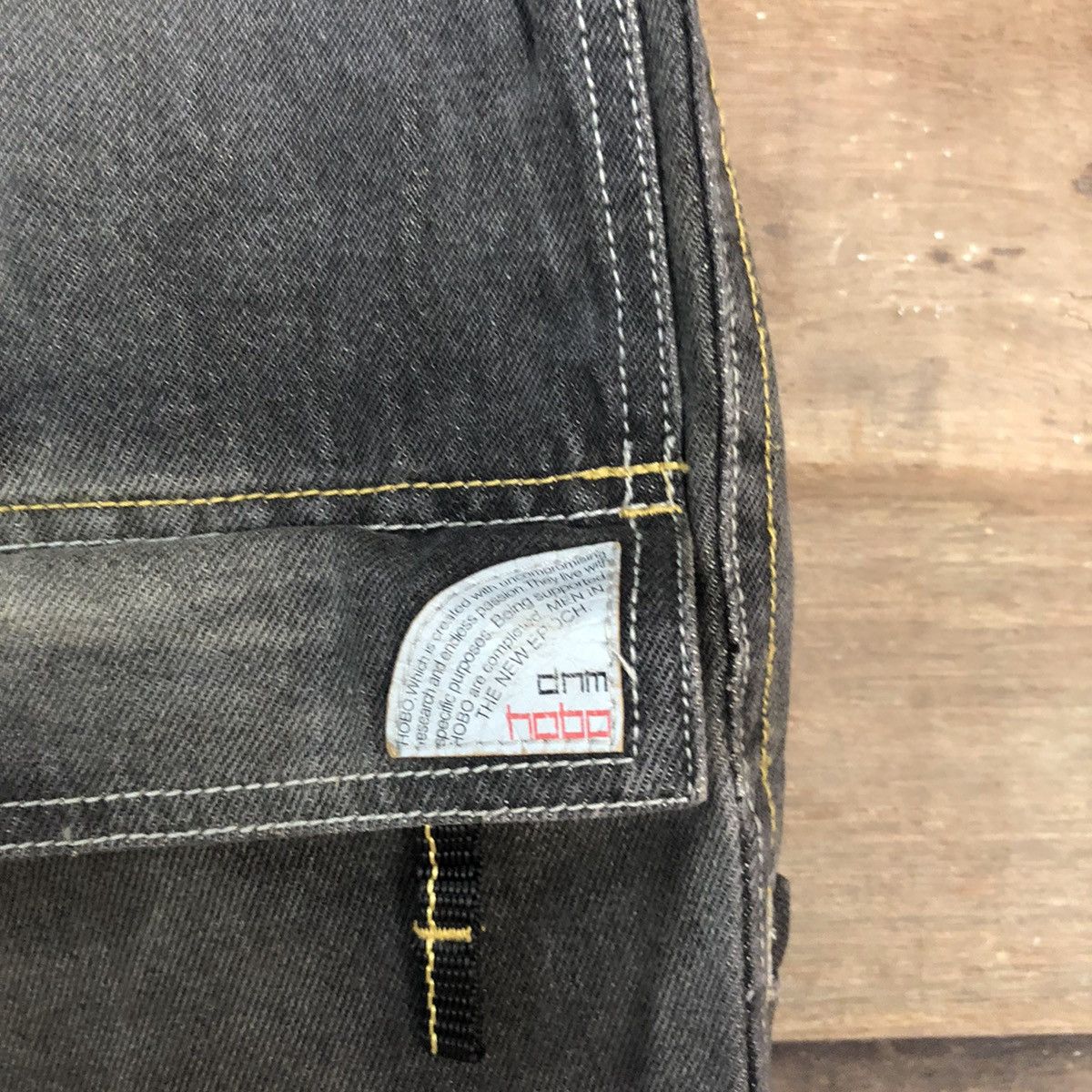 Chance The Rapper DL Hobo Denim Baggie hip hop Multipocket Pants #1503 Size US 33 - 6 Thumbnail