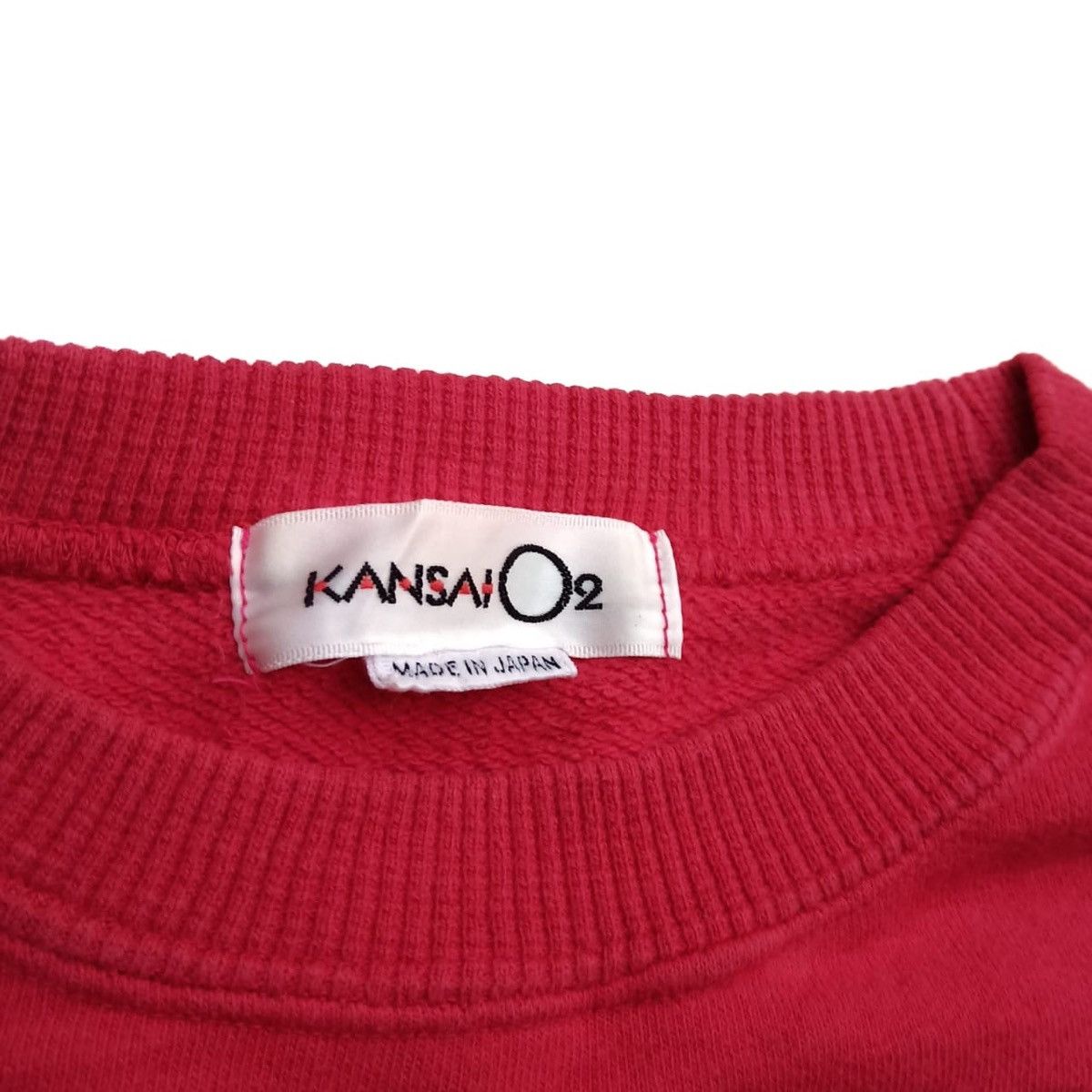 Designer × Japanese Brand × Kansai Yamamoto Vintage Kansai O2 Sweatshirt Size US M / EU 48-50 / 2 - 5 Thumbnail