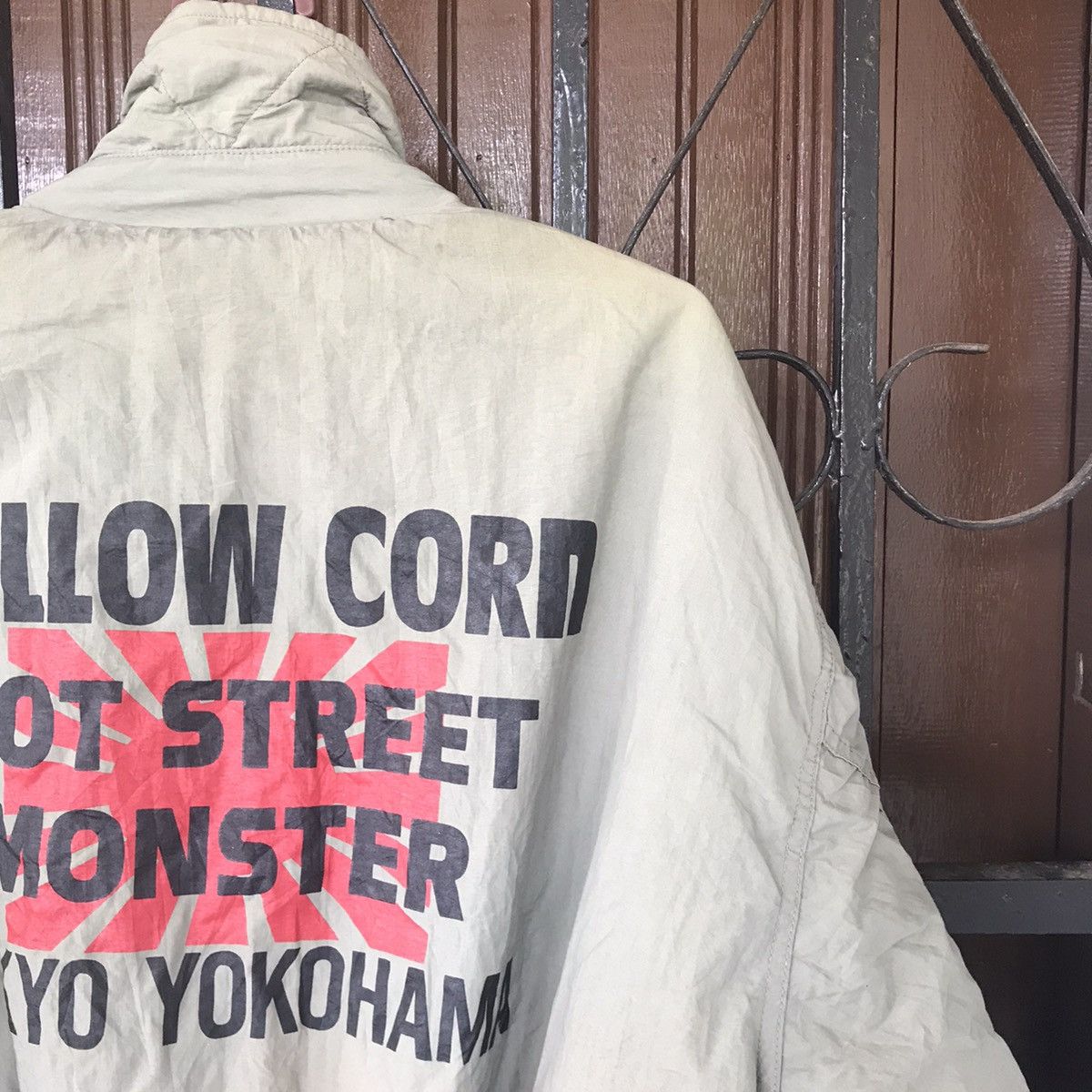 YELLOW CORN Vtg Yellow Corn Hot Street Monster Bomber Jacket Size US L / EU 52-54 / 3 - 14 Thumbnail