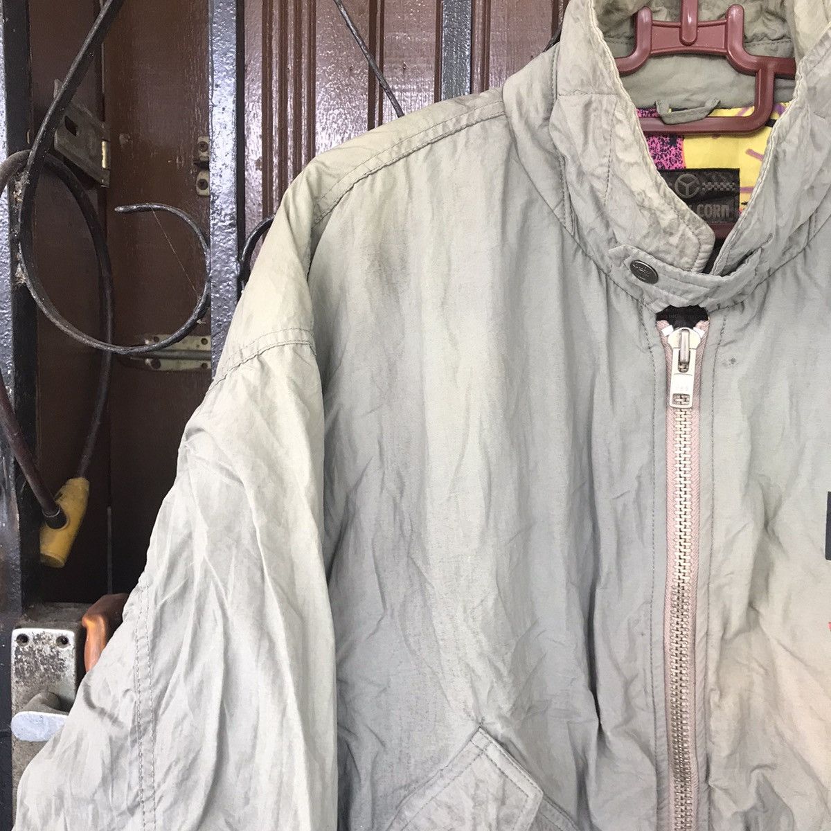YELLOW CORN Vtg Yellow Corn Hot Street Monster Bomber Jacket Size US L / EU 52-54 / 3 - 6 Thumbnail