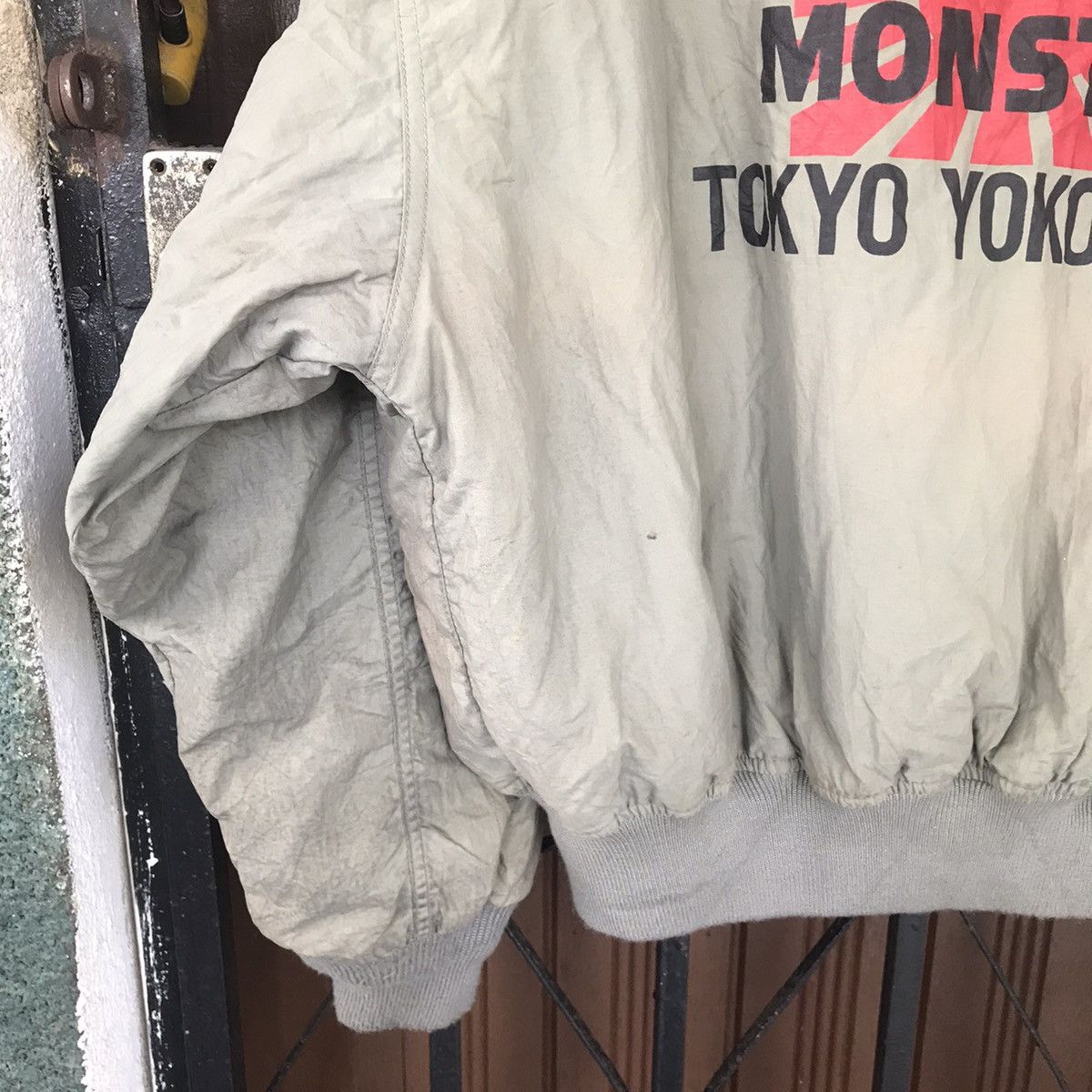 YELLOW CORN Vtg Yellow Corn Hot Street Monster Bomber Jacket Size US L / EU 52-54 / 3 - 12 Thumbnail