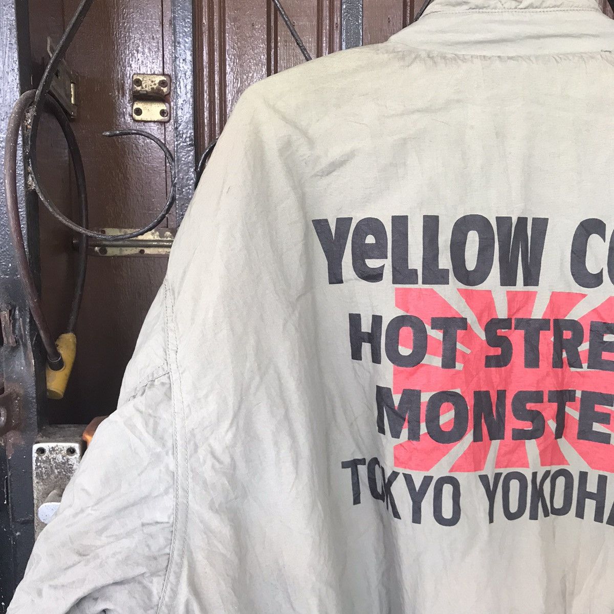 YELLOW CORN Vtg Yellow Corn Hot Street Monster Bomber Jacket Size US L / EU 52-54 / 3 - 15 Thumbnail