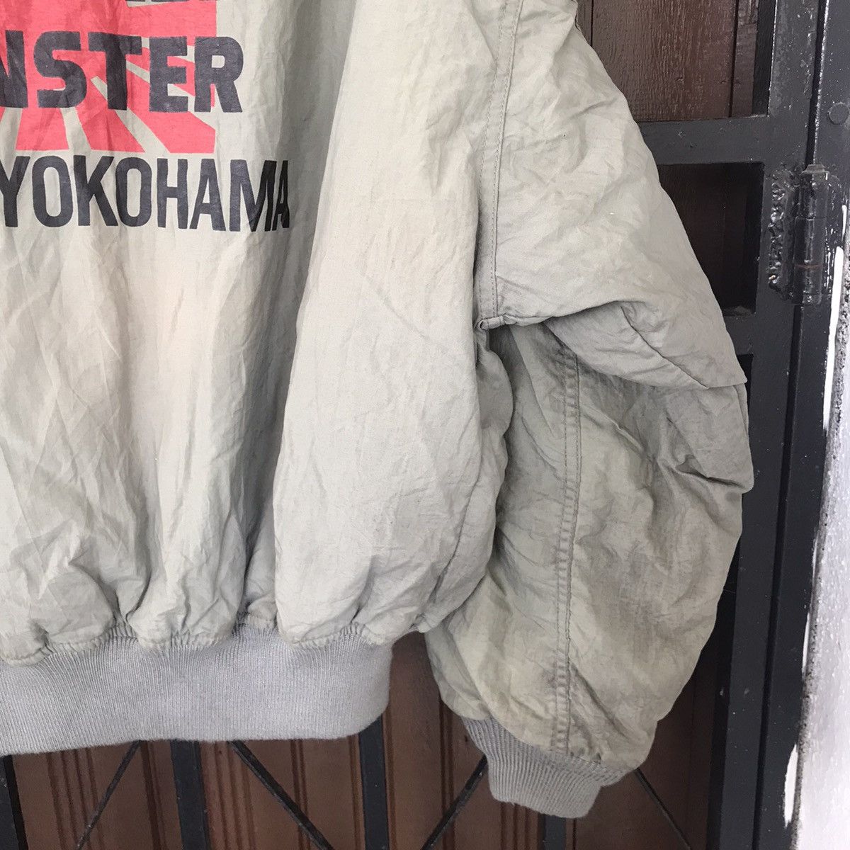 YELLOW CORN Vtg Yellow Corn Hot Street Monster Bomber Jacket Size US L / EU 52-54 / 3 - 13 Thumbnail
