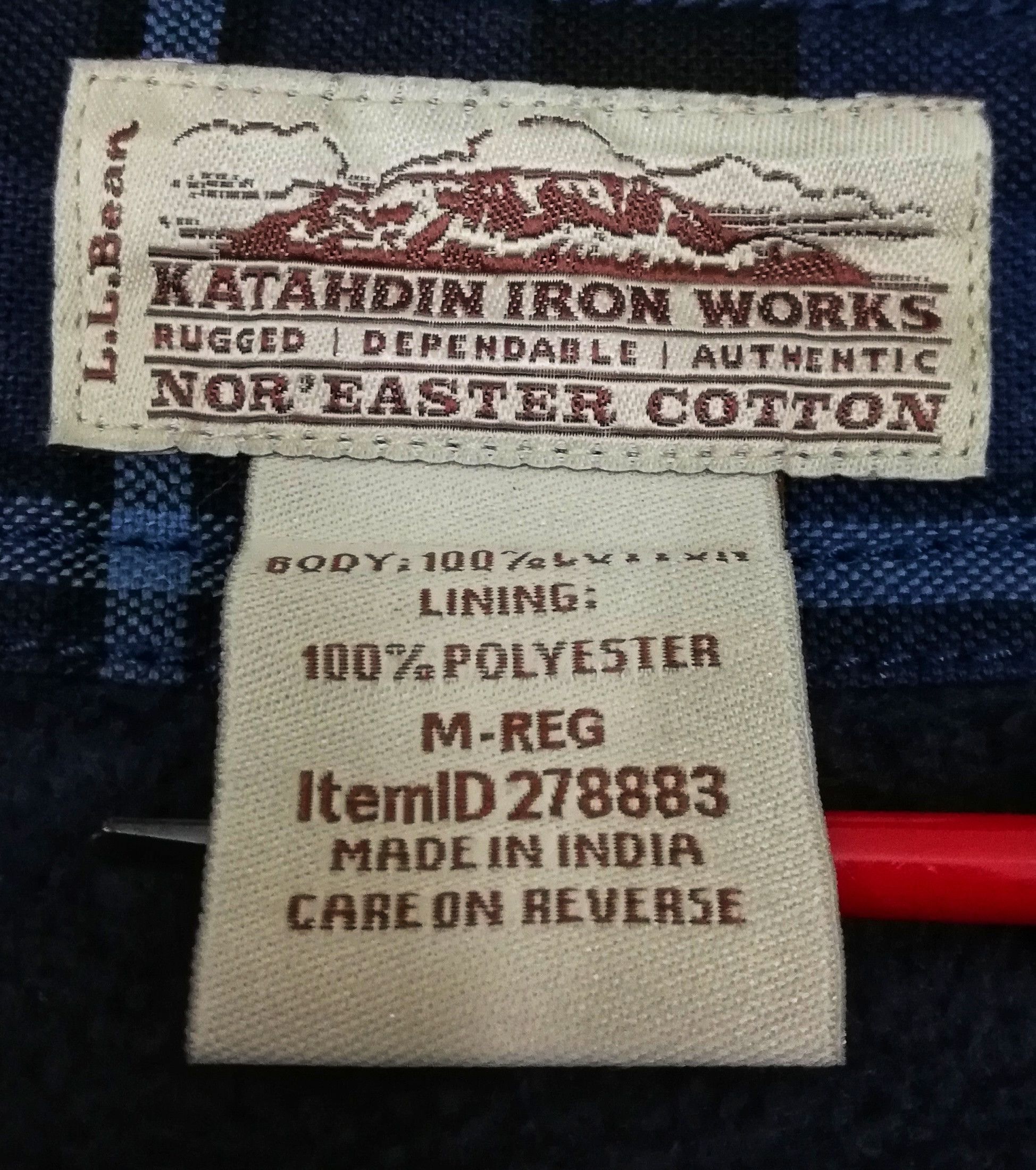 L.L. Bean 🔥L.L.B Katahdin Iron Works Rugged / Dependable / Authentic Size US M / EU 48-50 / 2 - 7 Thumbnail