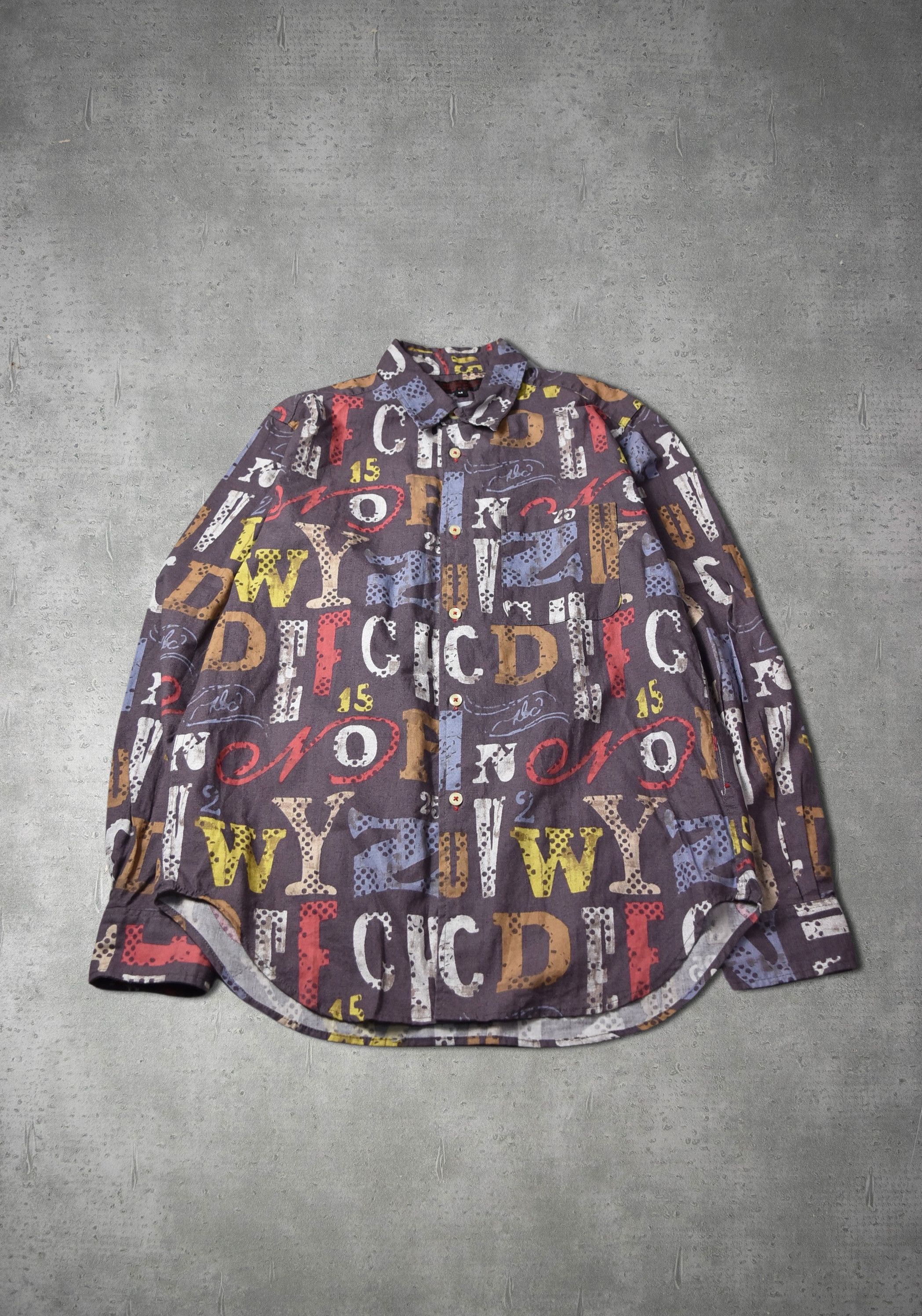 Engineered Garments art graphic shirt 29052 - 854 65 Size US M / EU 48-50 / 2 - 1 Thumbnail