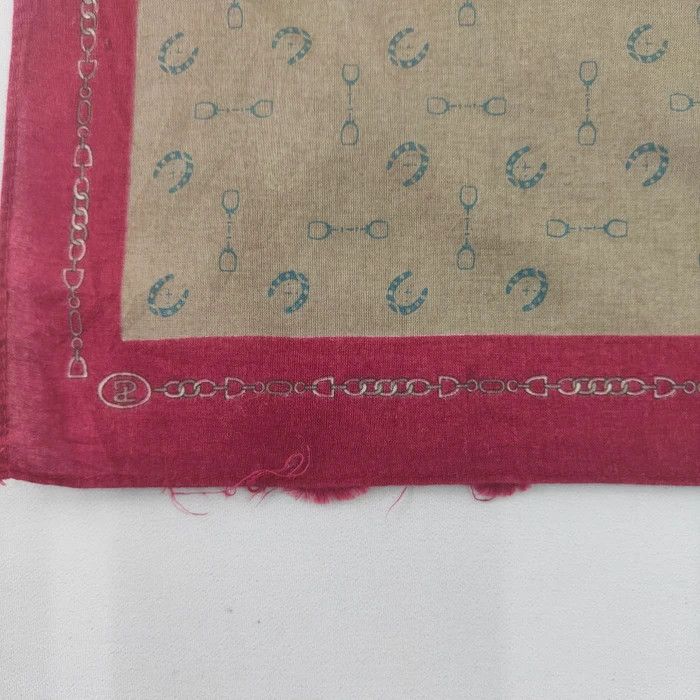 Paolo Gucci × Vintage Paolo Gucci Handkerchief/ Headscarf/ Bandana - 3F213012 Size ONE SIZE - 4 Thumbnail