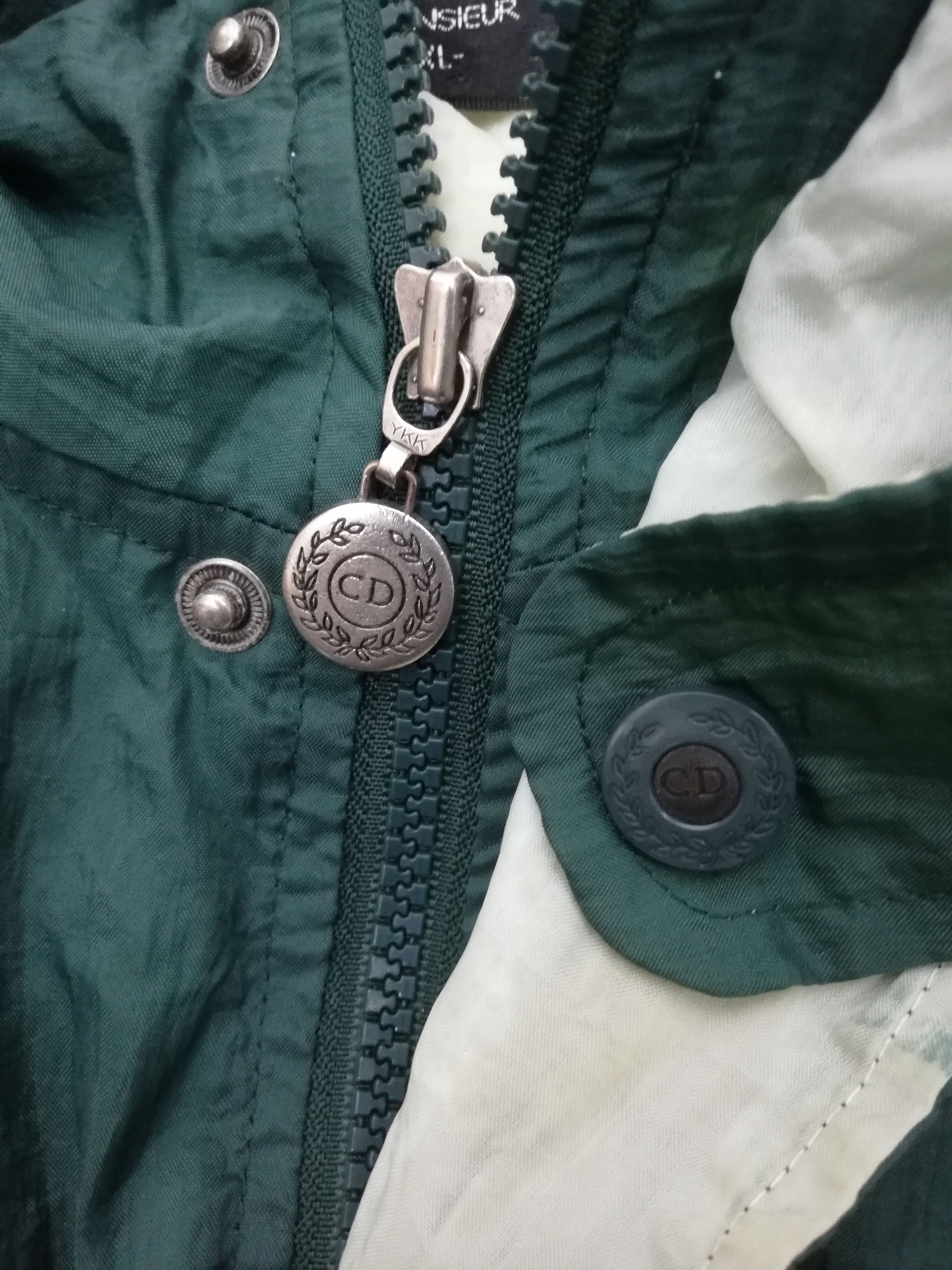 Christian Dior Monsieur Vintage Christian Dior Colour Block Nylon Jacket Size US XL / EU 56 / 4 - 10 Thumbnail