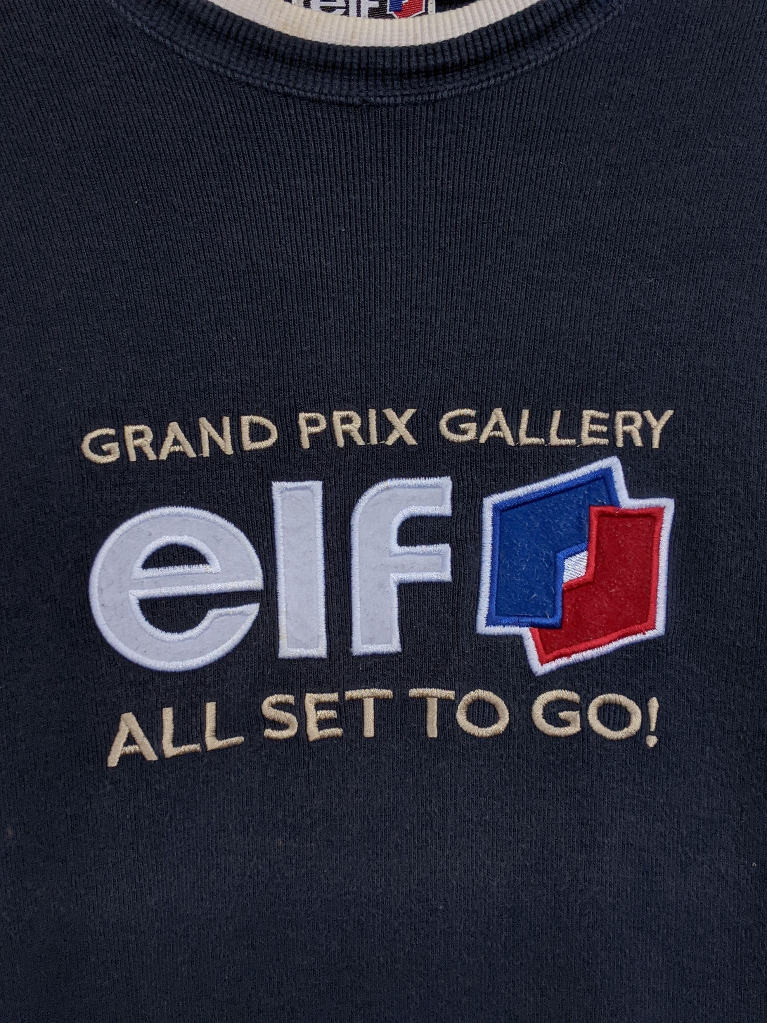 Vintage Vintage 90s Elf Embroidery Logo Sweatshirt Size US M / EU 48-50 / 2 - 3 Thumbnail