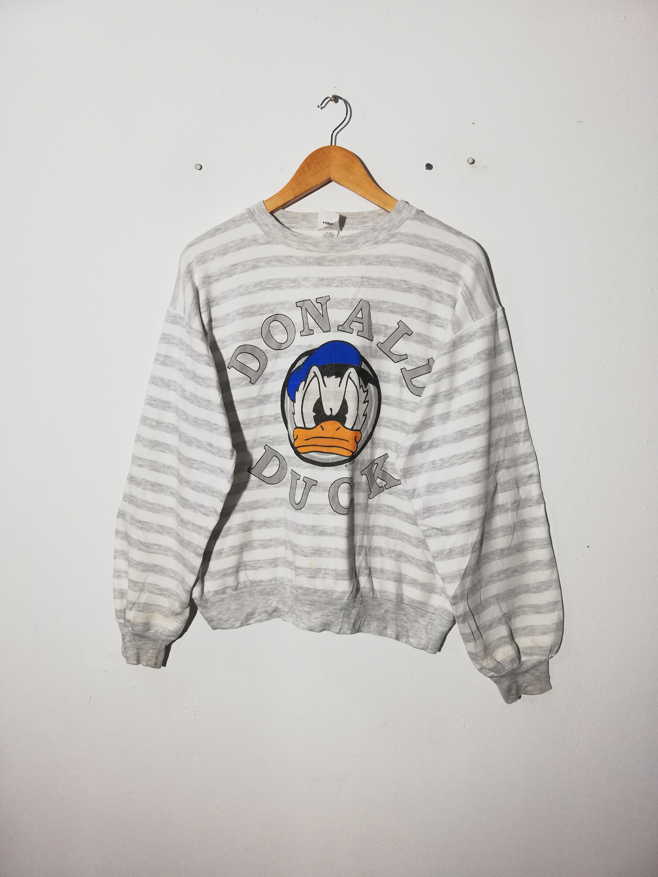 Cartoon Network × Disney Vintage Disney Donald Duck Sweatshirt Size US M / EU 48-50 / 2 - 3 Thumbnail
