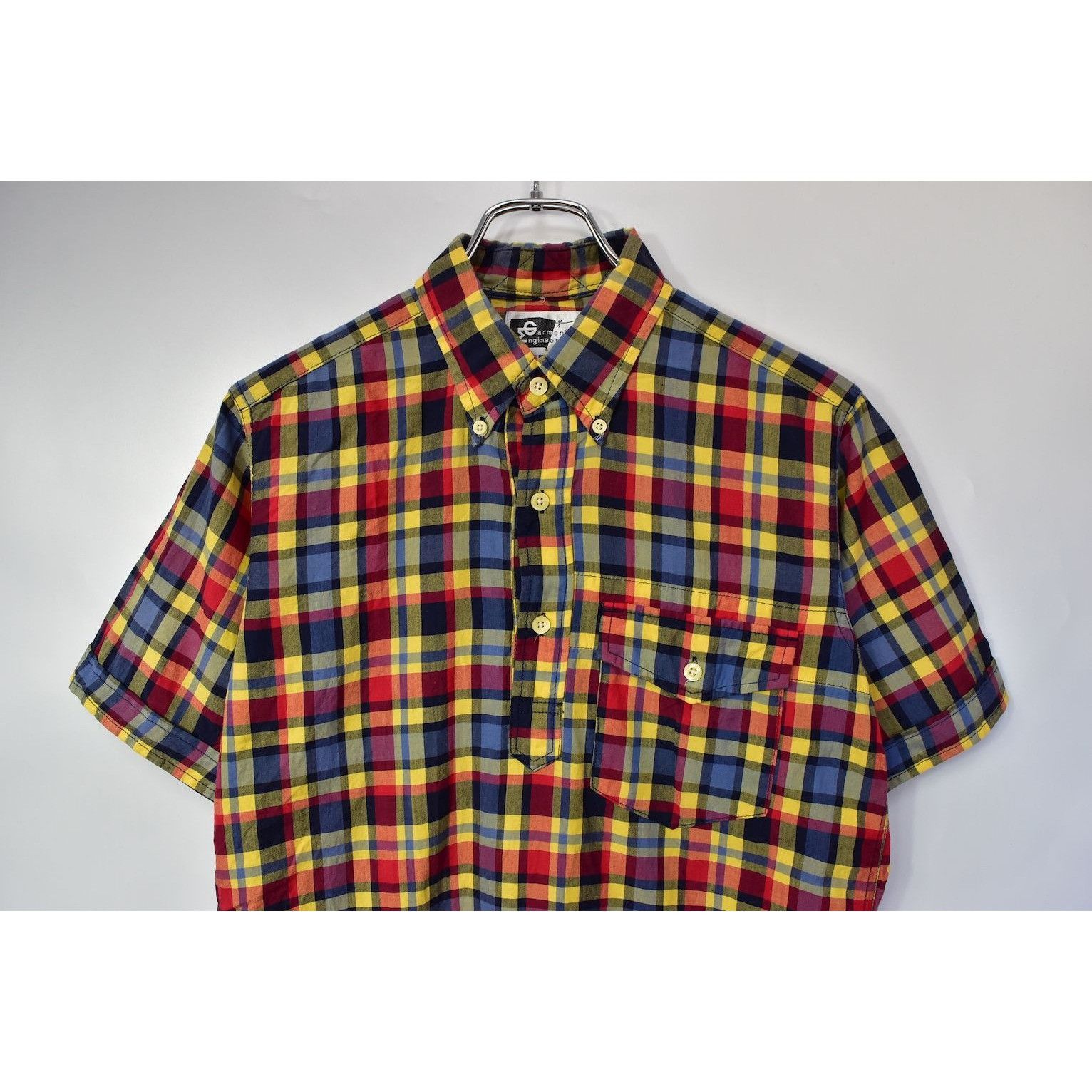 Engineered Garments pullover checker shirt 29051 - 854 58 Size US S / EU 44-46 / 1 - 5 Thumbnail