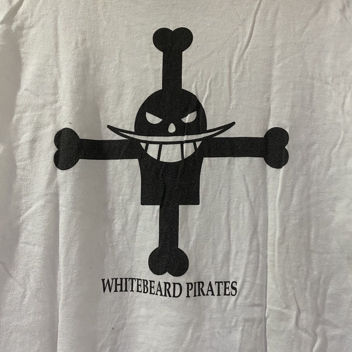 Anime One Piece Whitebeard Anime Manga T Shirt Size US XL / EU 56 / 4 - 5 Thumbnail