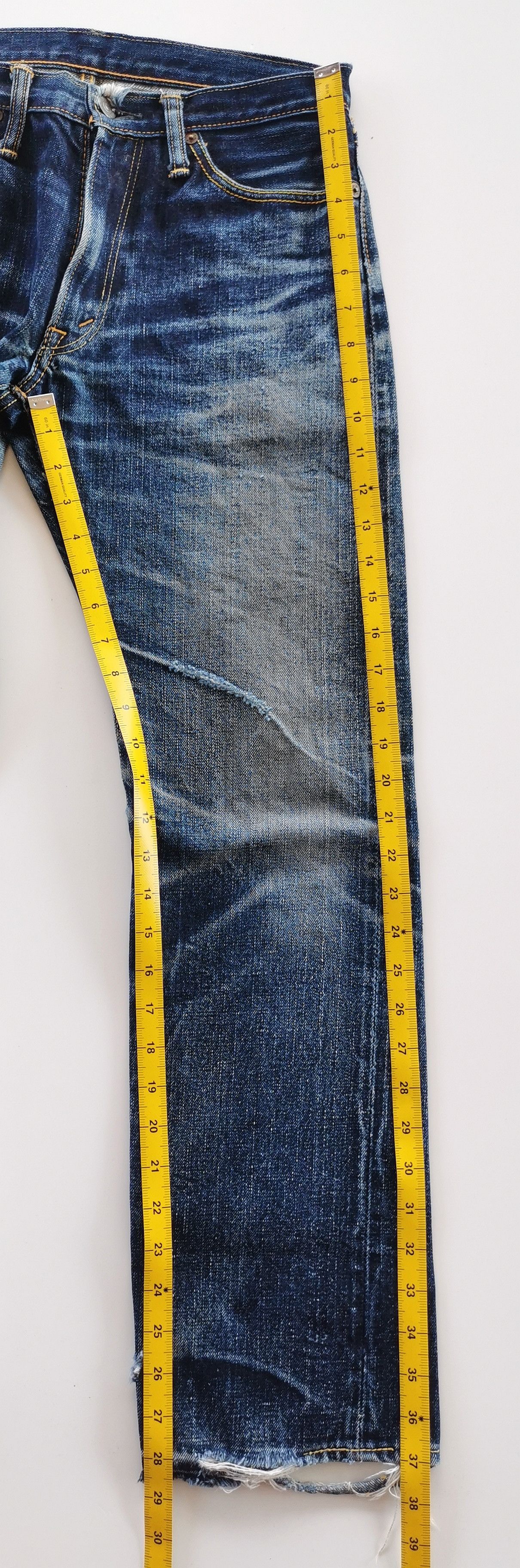 The Flat Head The Flat Head TFH Lot 3001 Selvedge Jeans Size US 29 - 12 Thumbnail