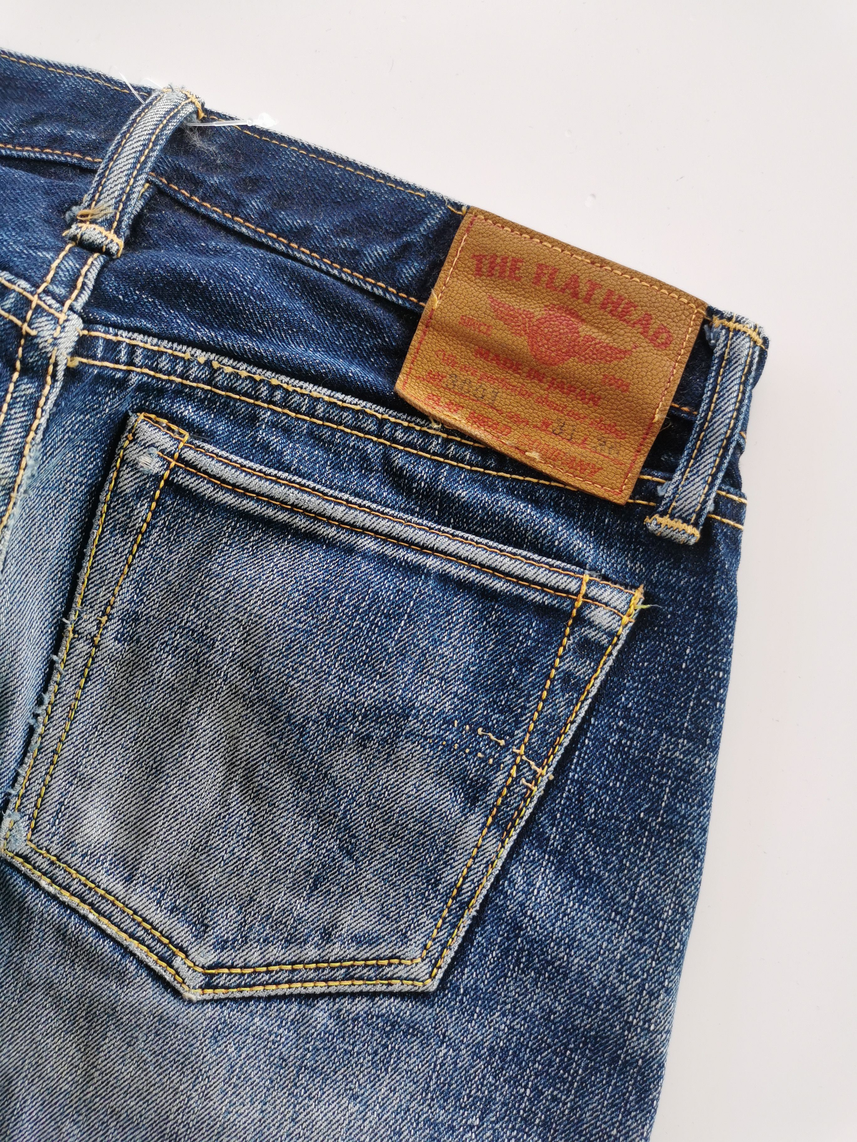 The Flat Head The Flat Head TFH Lot 3001 Selvedge Jeans Size US 29 - 4 Thumbnail