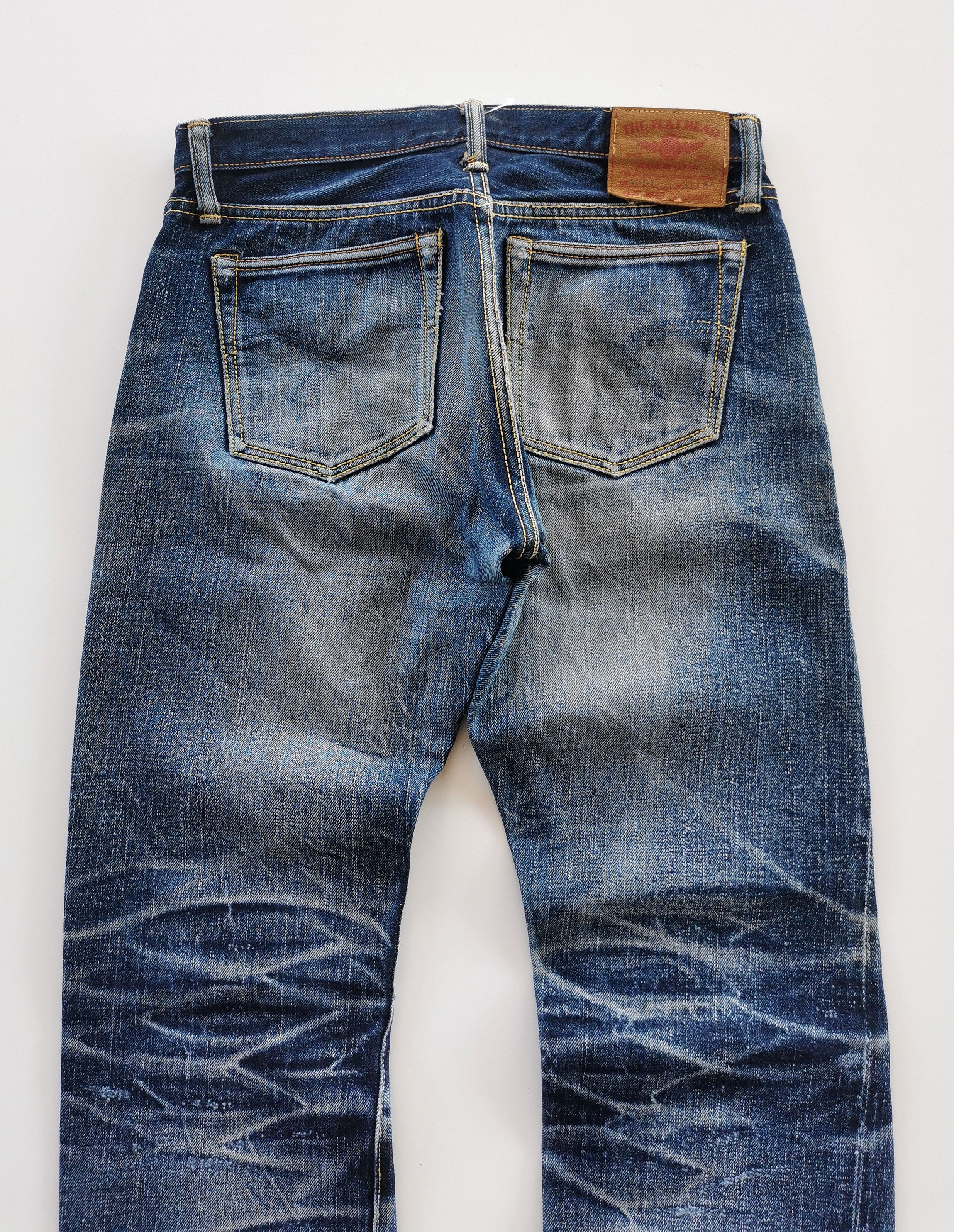 The Flat Head The Flat Head TFH Lot 3001 Selvedge Jeans Size US 29 - 3 Thumbnail