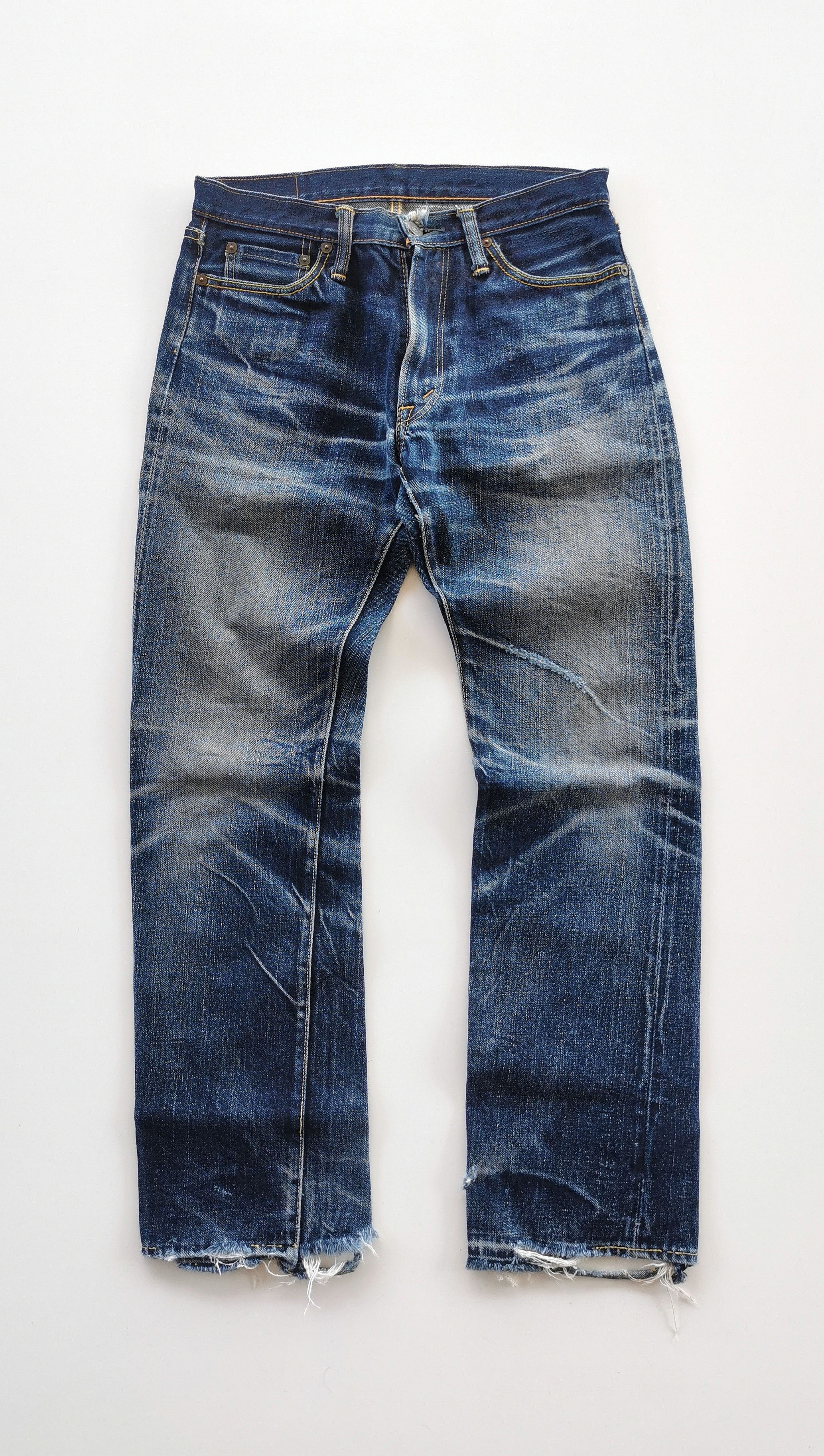 The Flat Head The Flat Head TFH Lot 3001 Selvedge Jeans Size US 29 - 1 Thumbnail