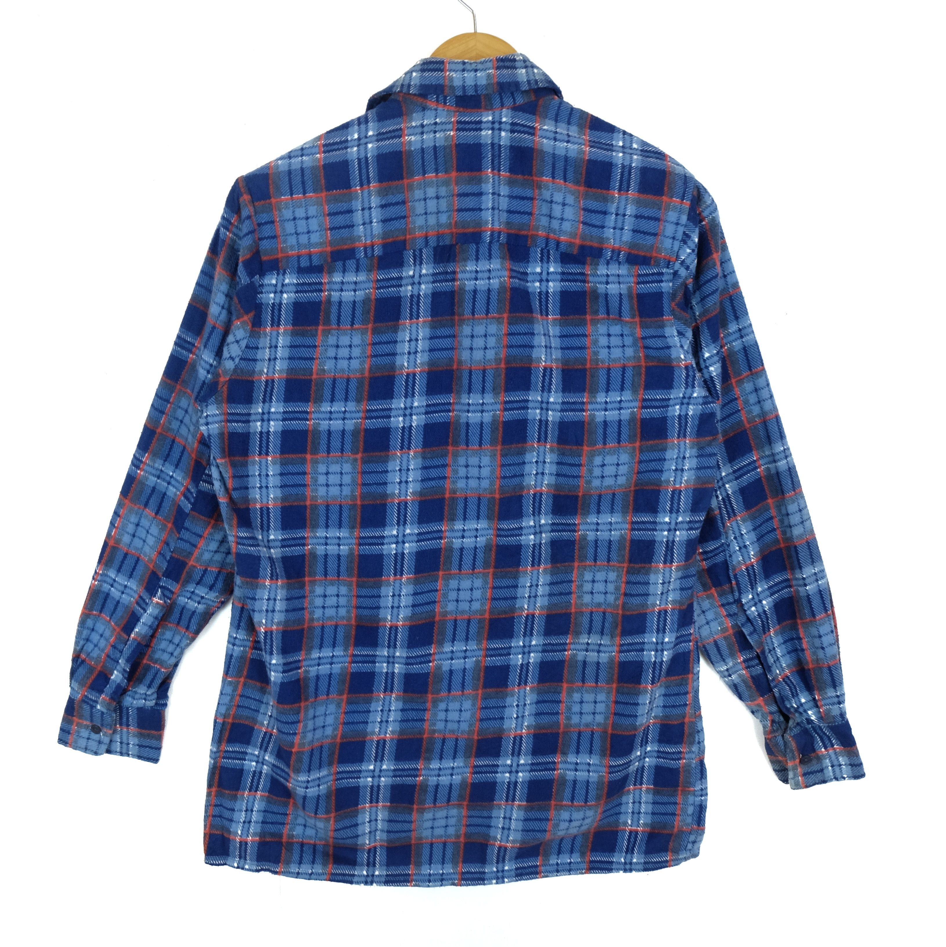 Flannel 1440 Flannel Shirt MADE IN USSR Rare!! Vintage Size US M / EU 48-50 / 2 - 6 Thumbnail
