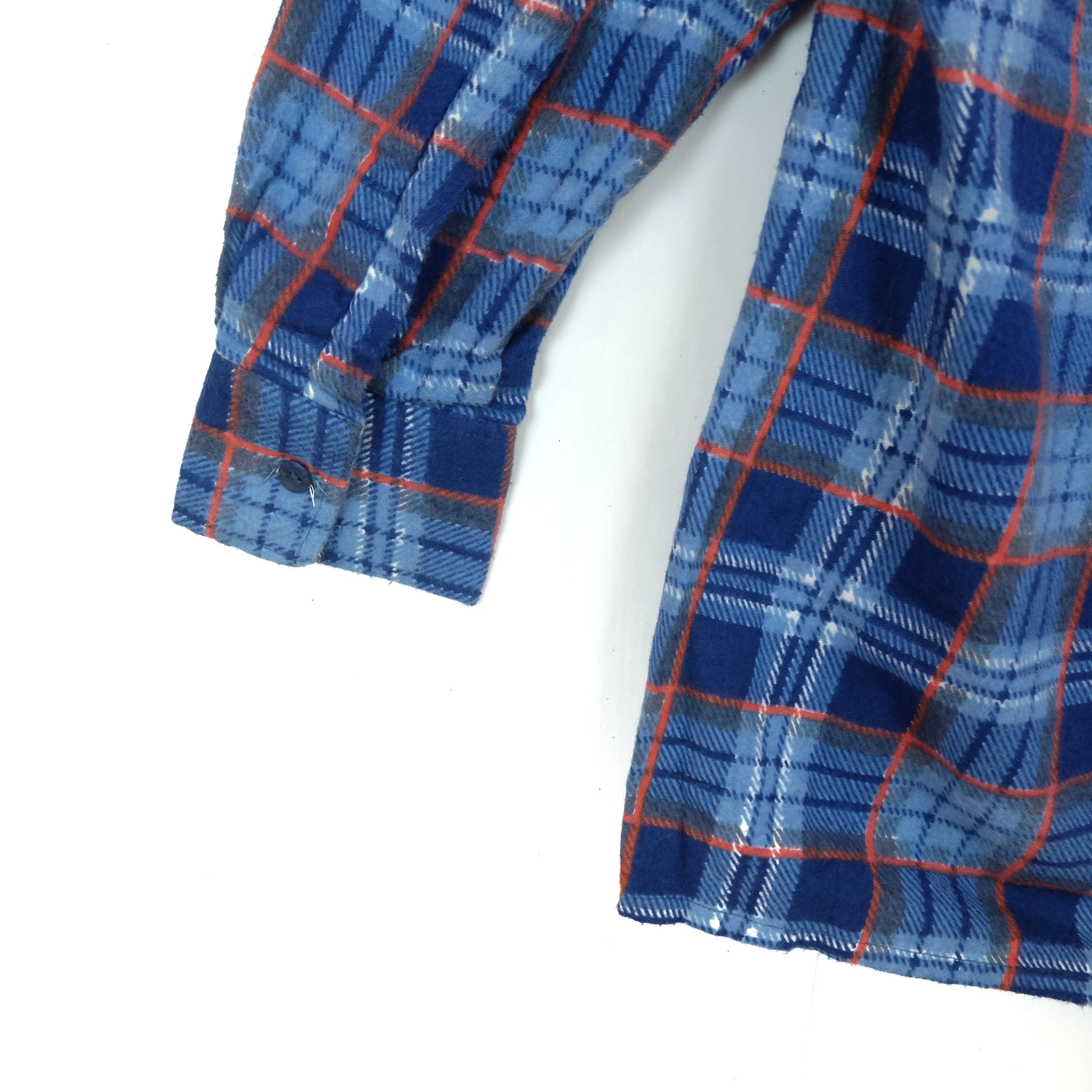 Flannel 1440 Flannel Shirt MADE IN USSR Rare!! Vintage Size US M / EU 48-50 / 2 - 7 Thumbnail