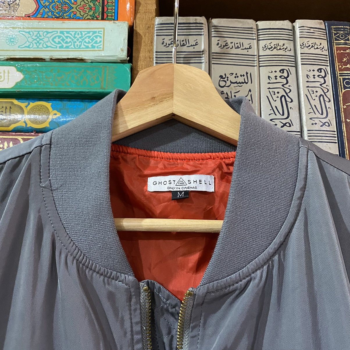 Japanese Brand Ghost In The Shell Anime Movie Bomber Jacket Size US M / EU 48-50 / 2 - 6 Thumbnail